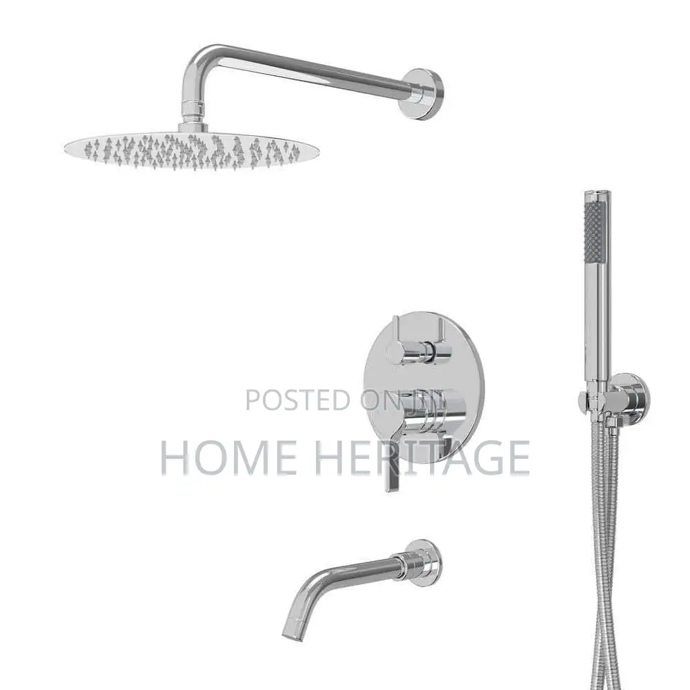 Round Concealed Shower
