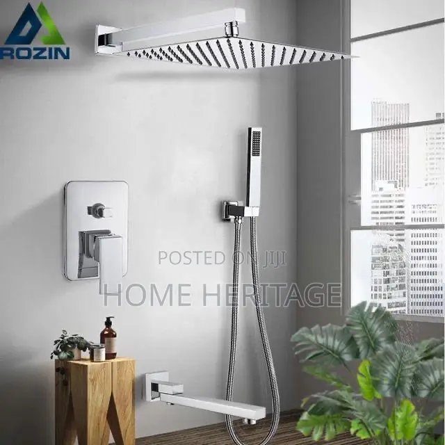 Round Concealed Shower
