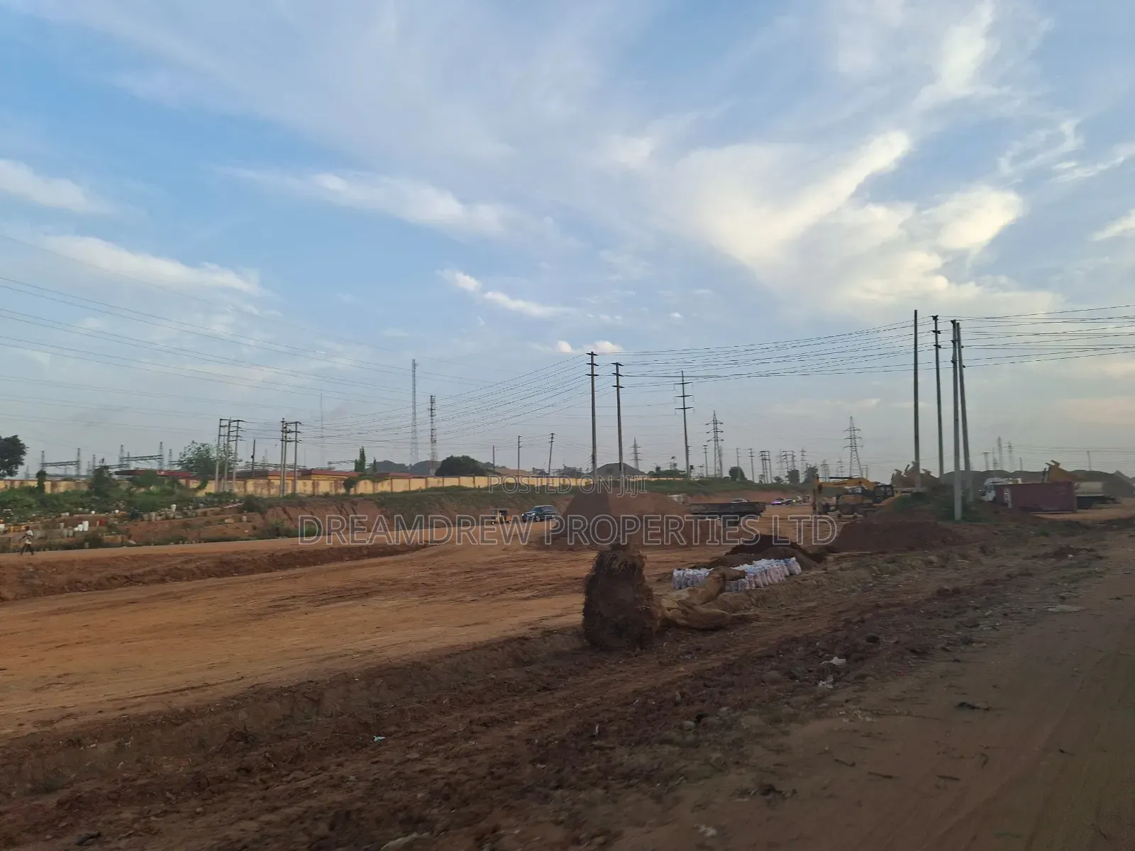 A Road Construction Ongoing at Apo District