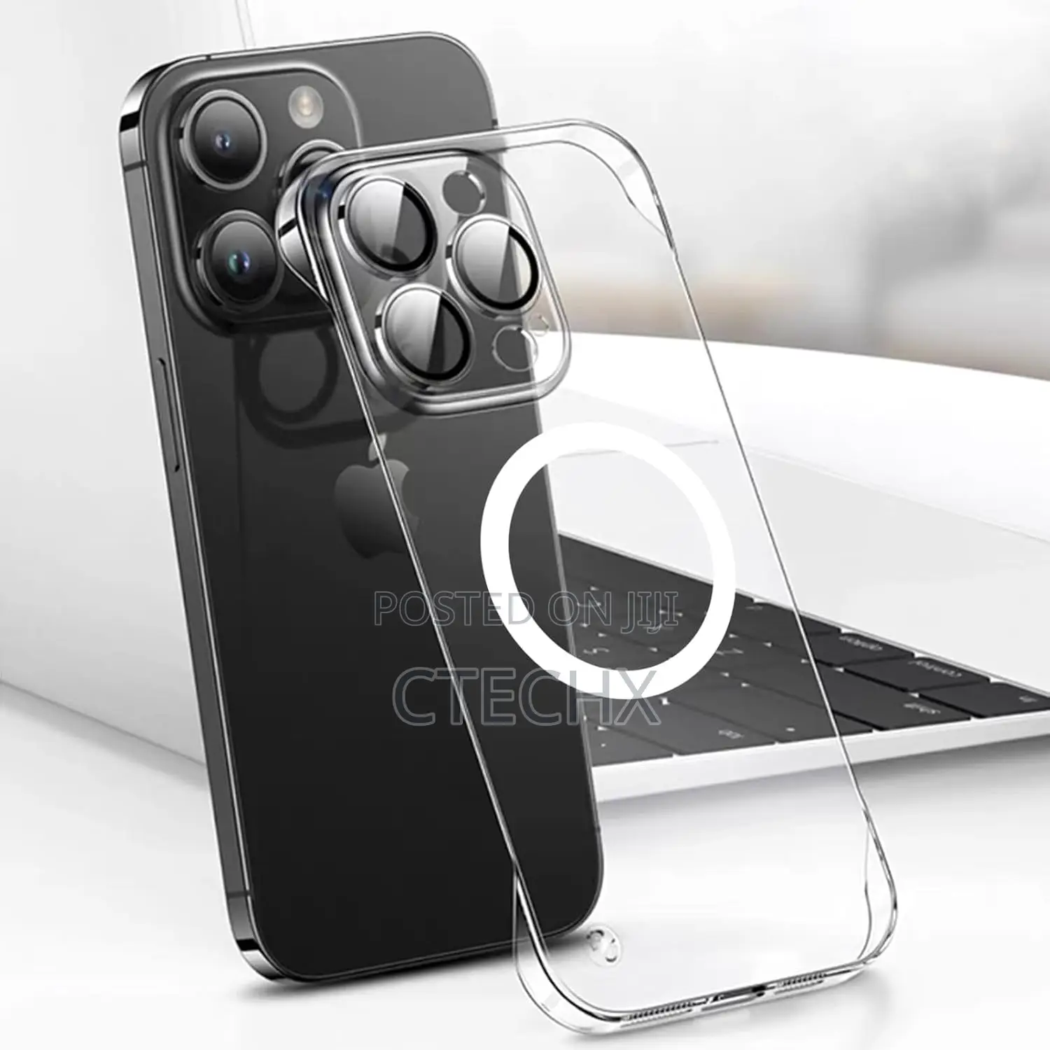Magsafe Case for iPhone 15 Pro, 6.1'' Crystal Clear