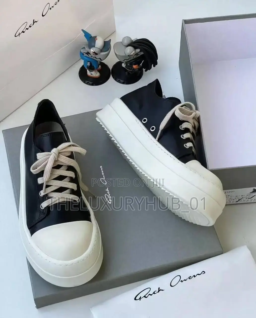 High Quality Rick Owens Unisex Sneakers Copy