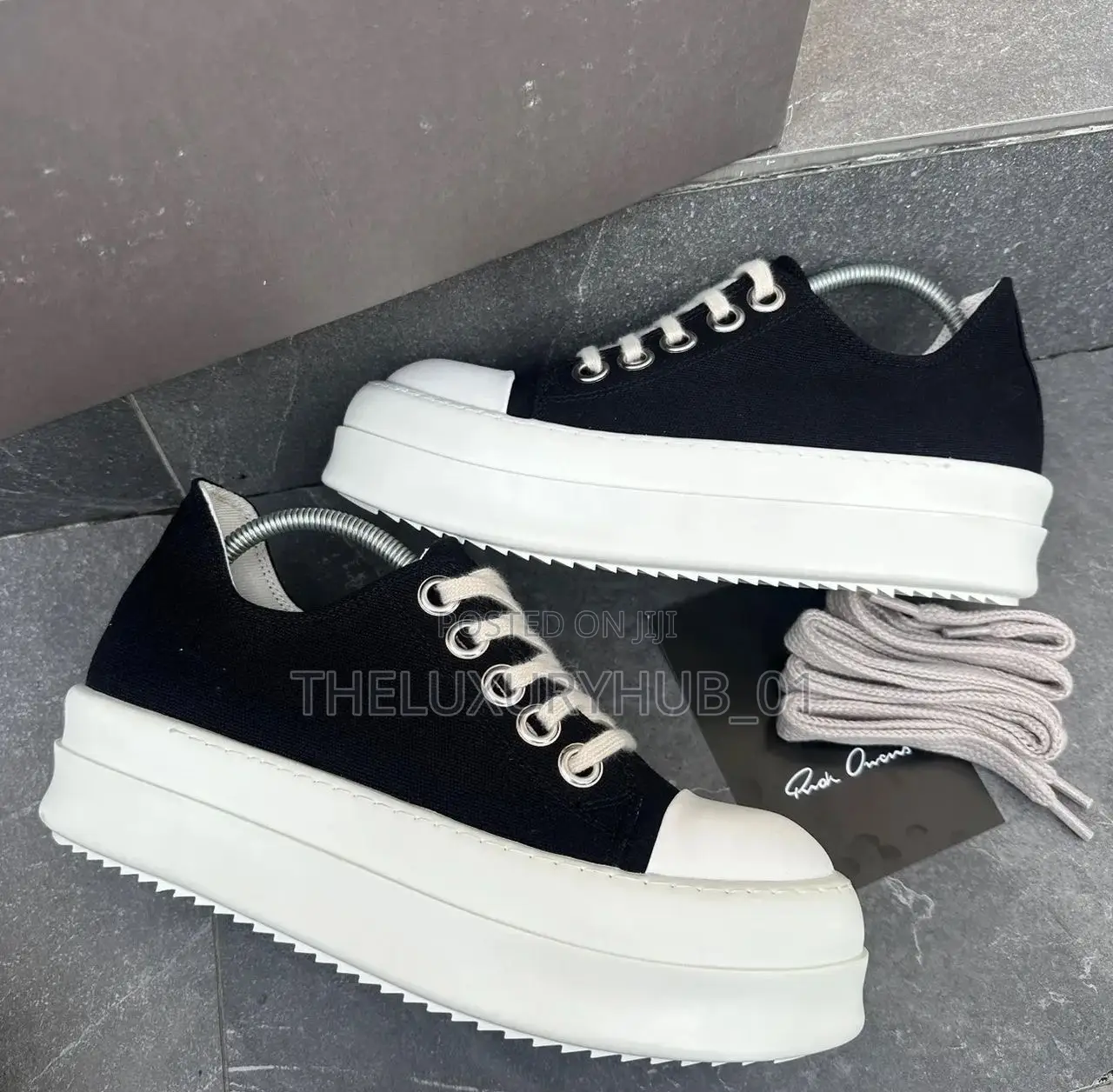 High Quality Rick Owens Unisex Sneakers Copy