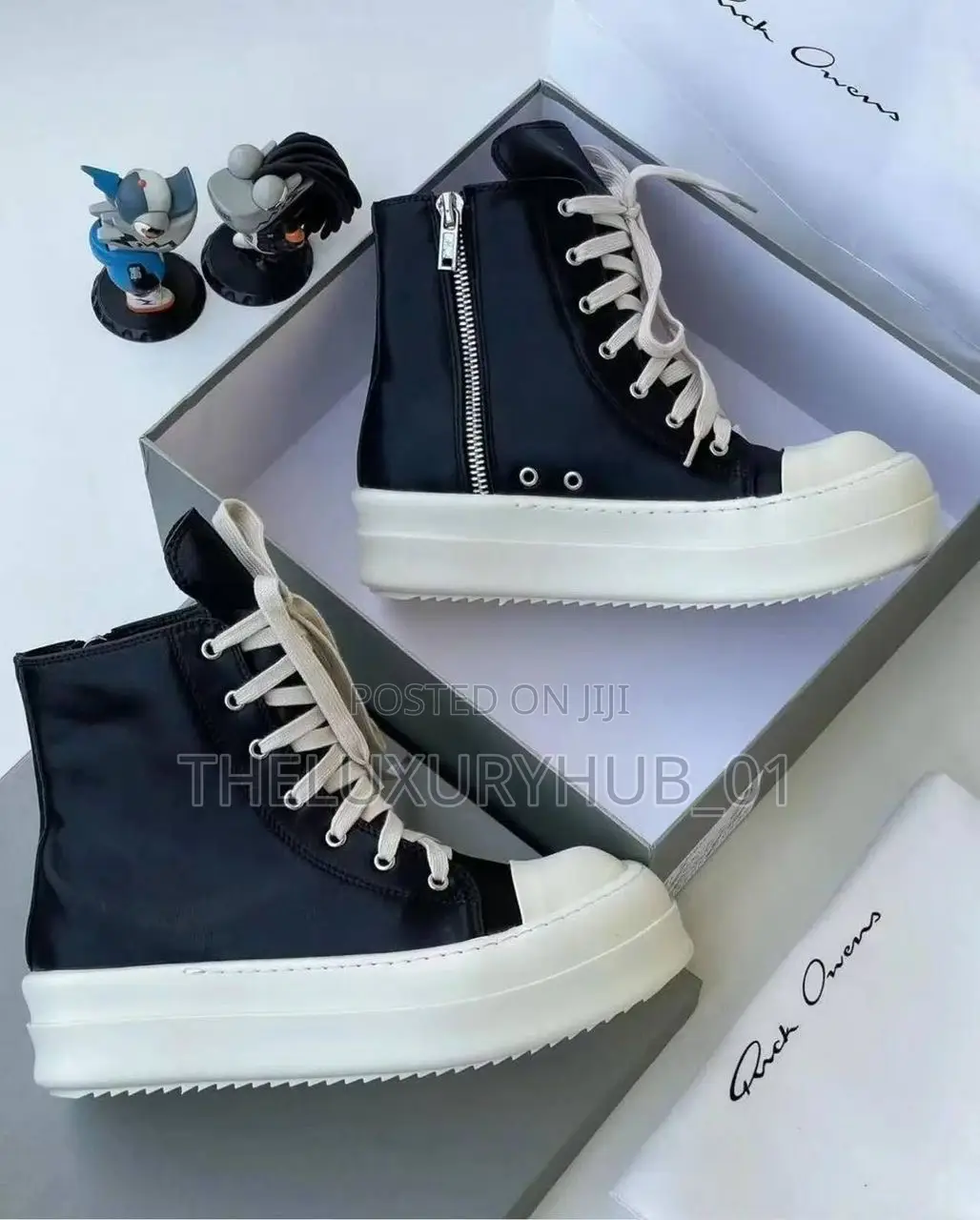 High Quality Double Soled Rick Owens Sneakers