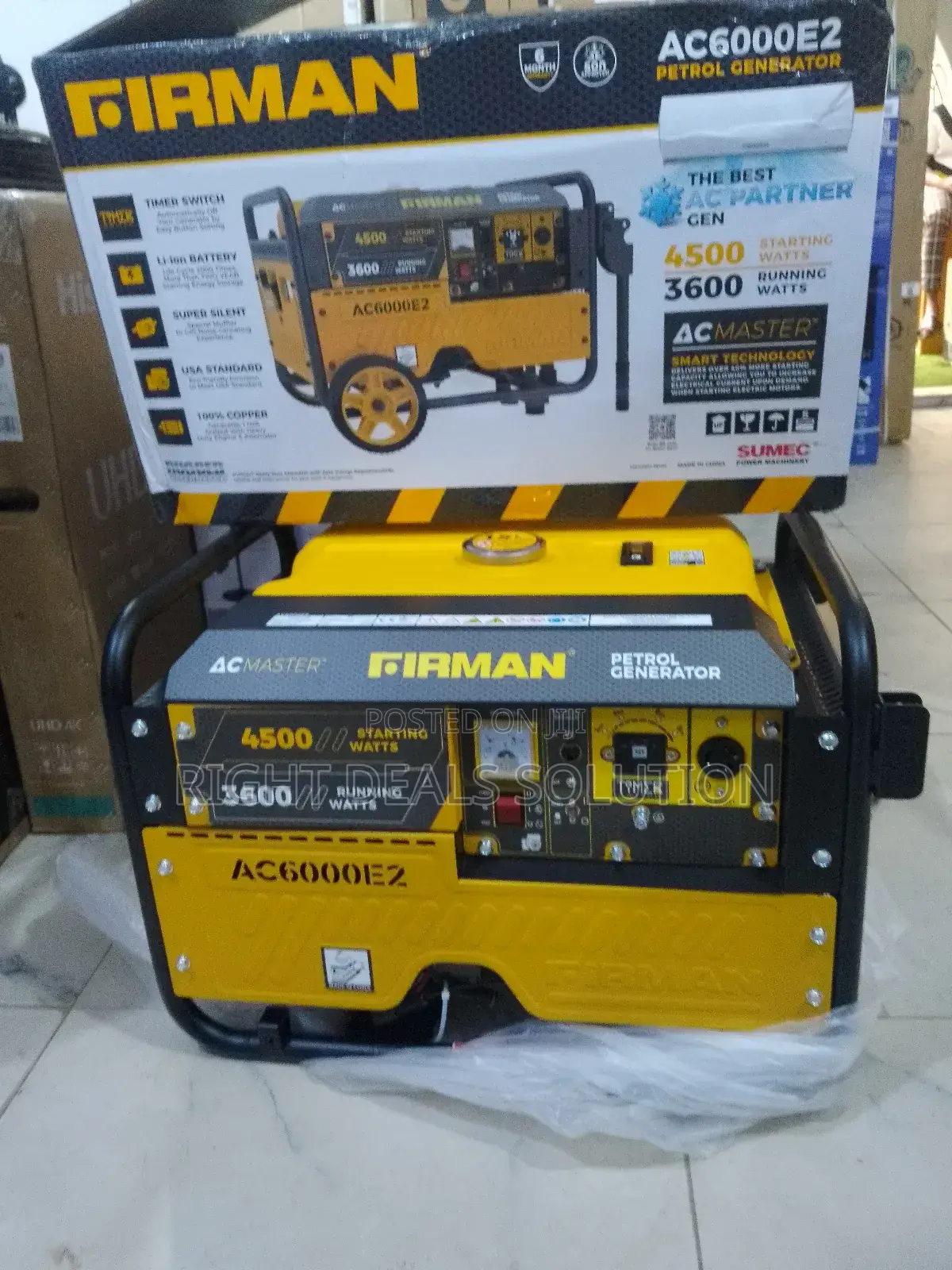 Efficient Power Solutions: Firman 3.5kva Generator for All Your Needs