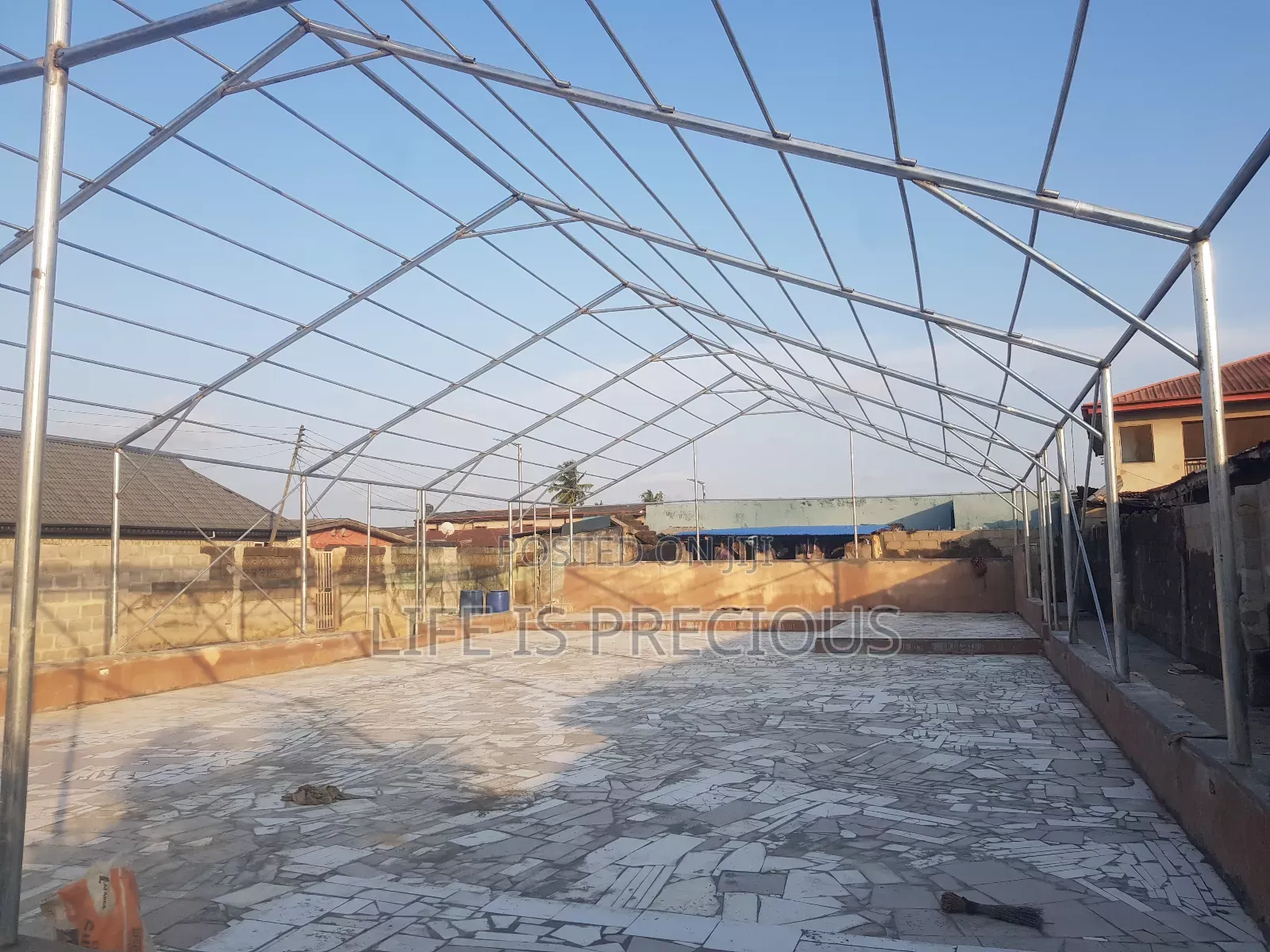 Metal Frame Tent Structure