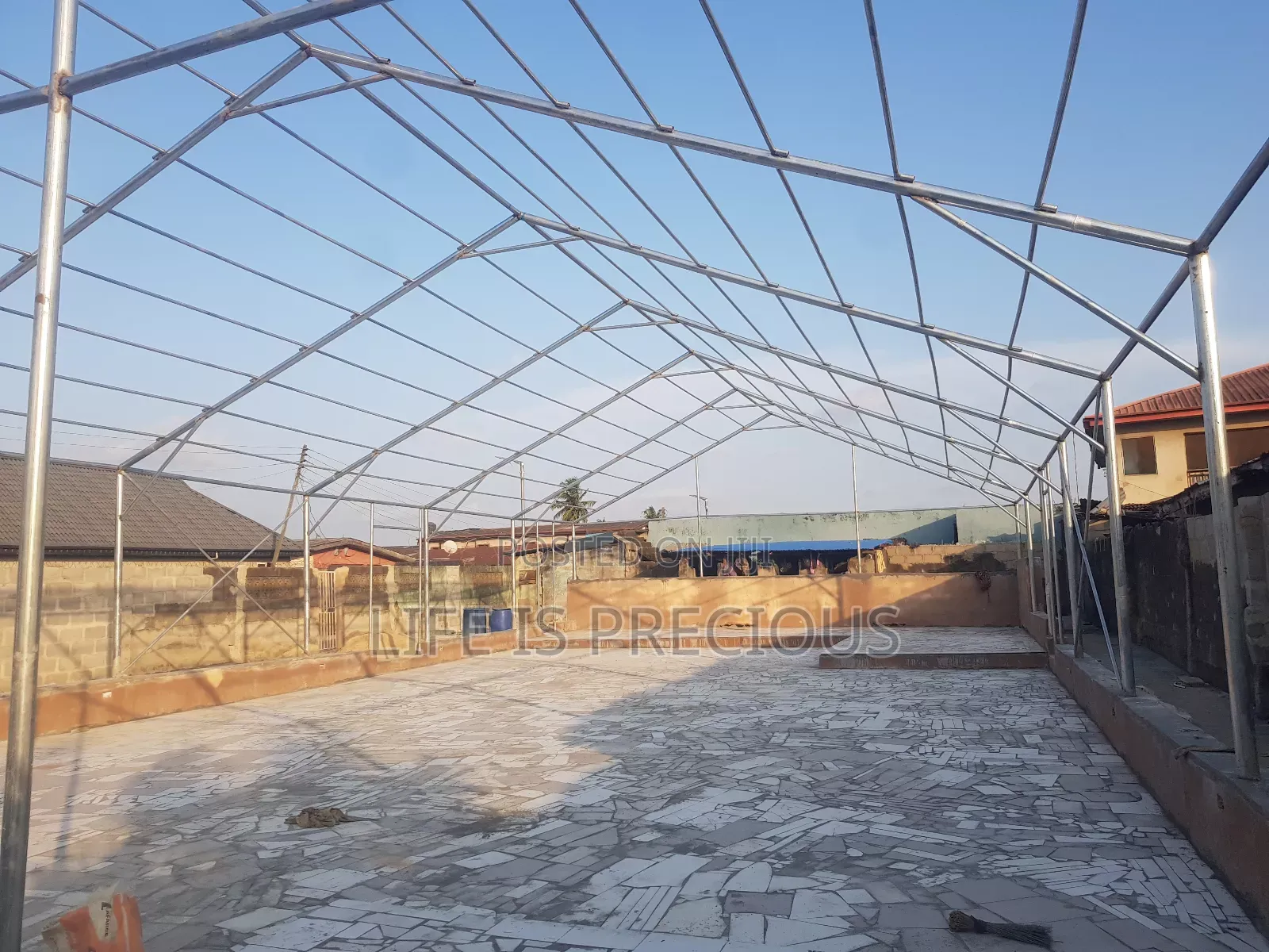 Metal Frame Tent Structure