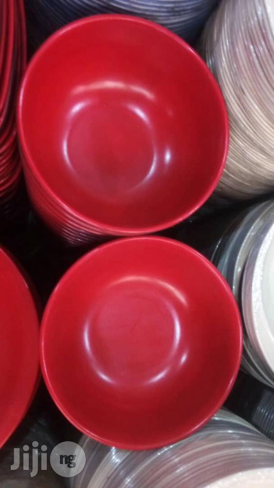 Ceramic Flat Plate and Bowl by 12pcs