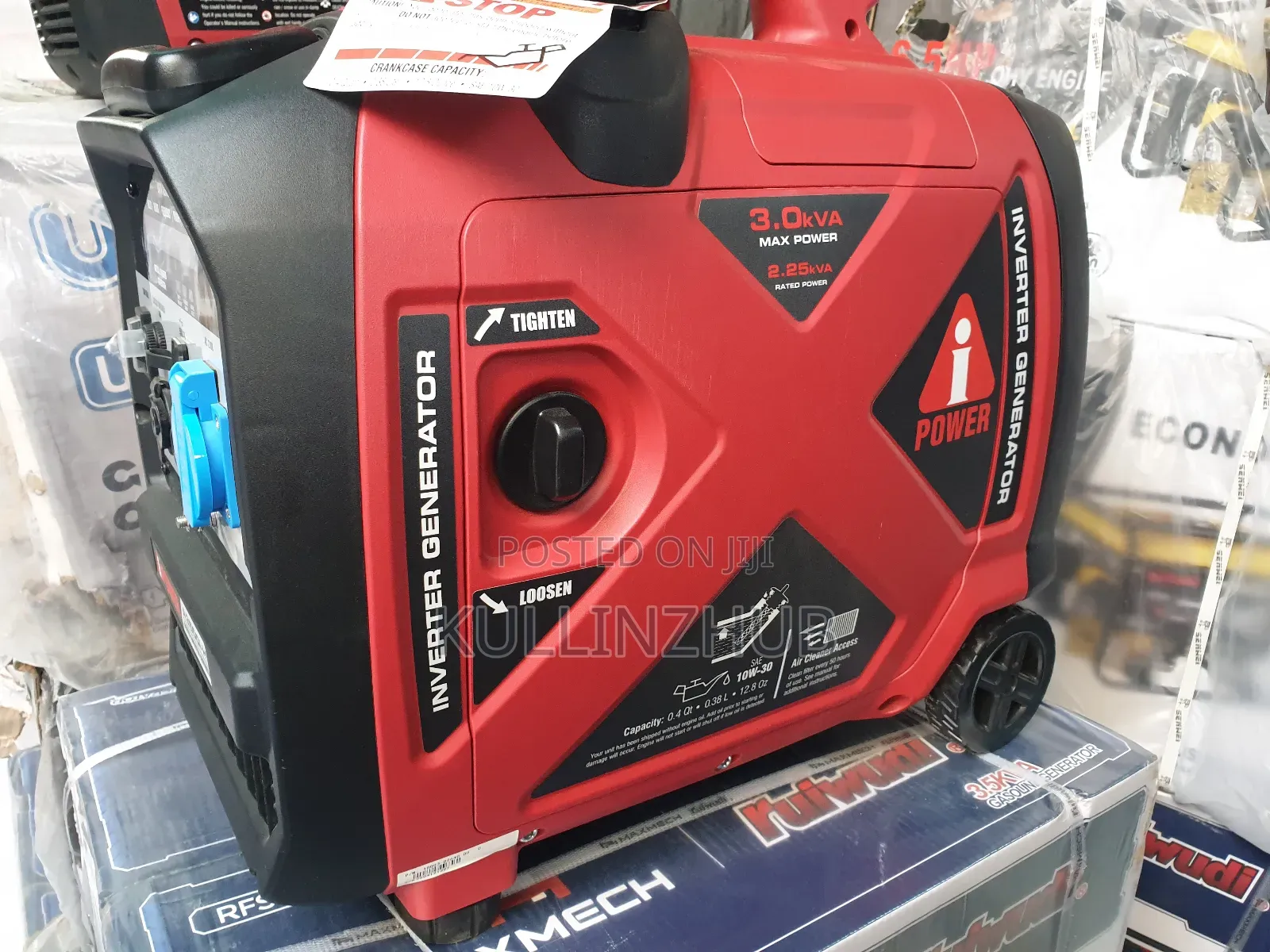 Ipower 3kw Portable Inverter Generator With Electric Starter