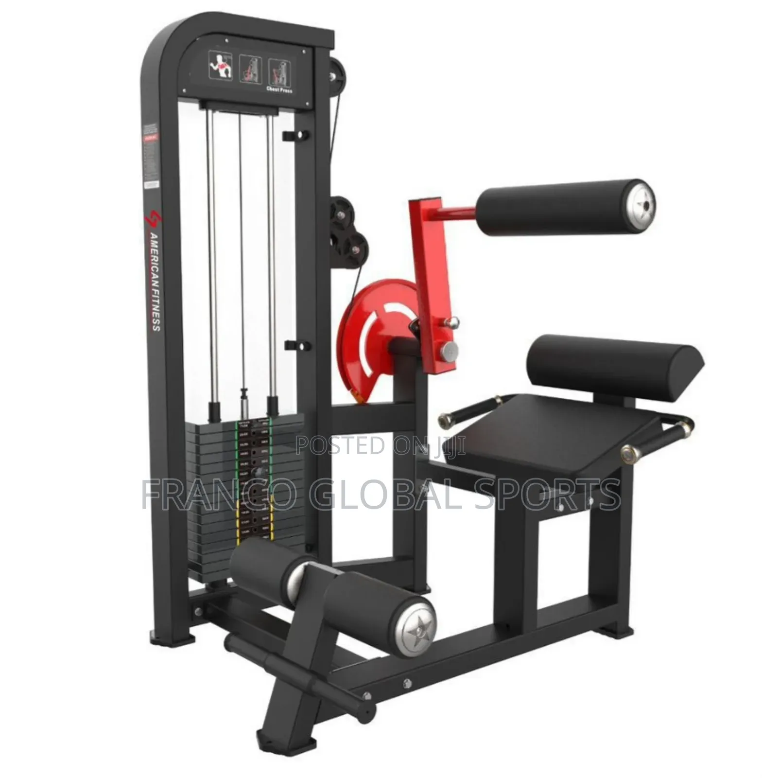 Abdominal Crunch and Back Extension Machine