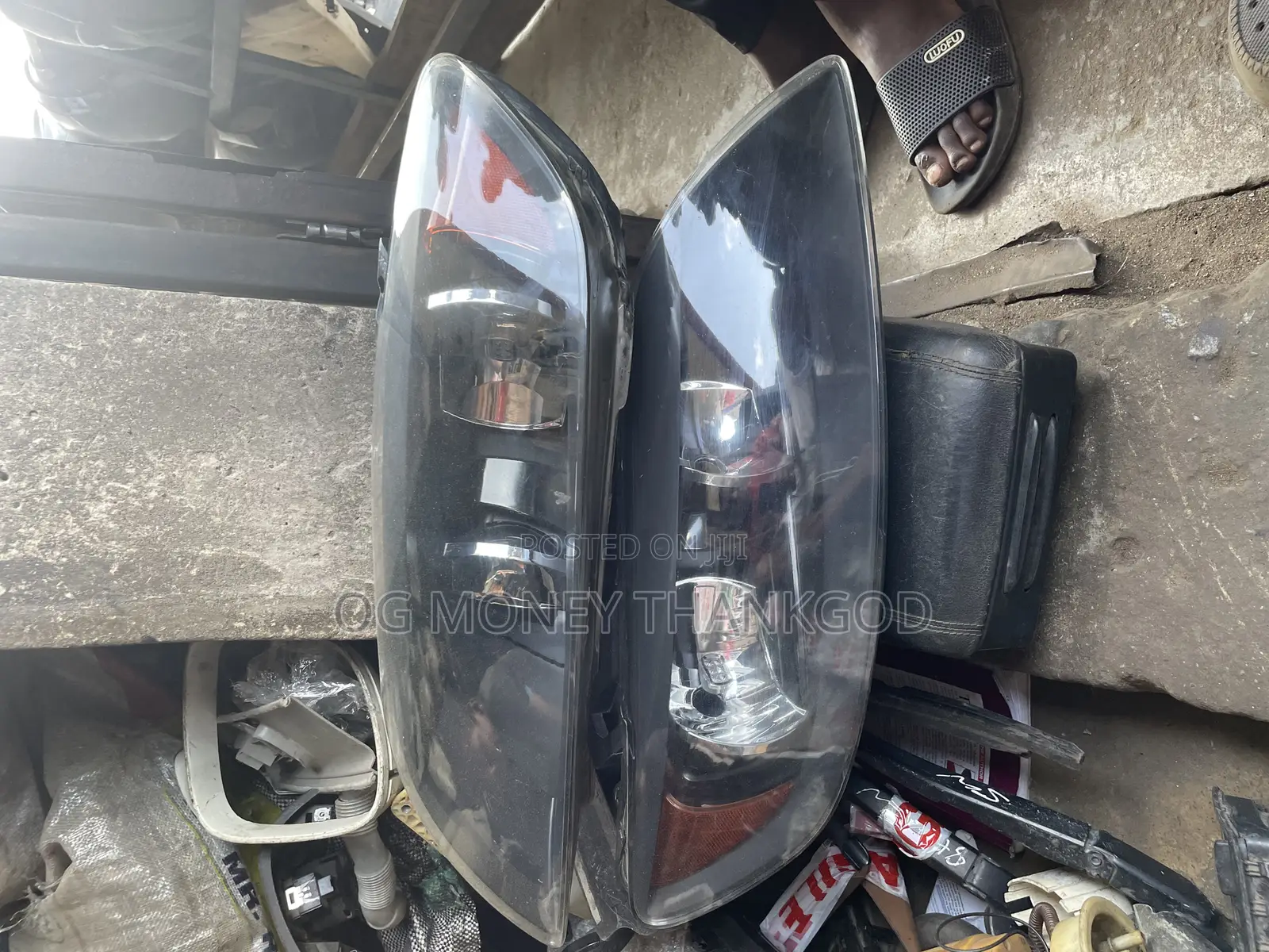 Headlights Audi Q7 2008 2007 2009