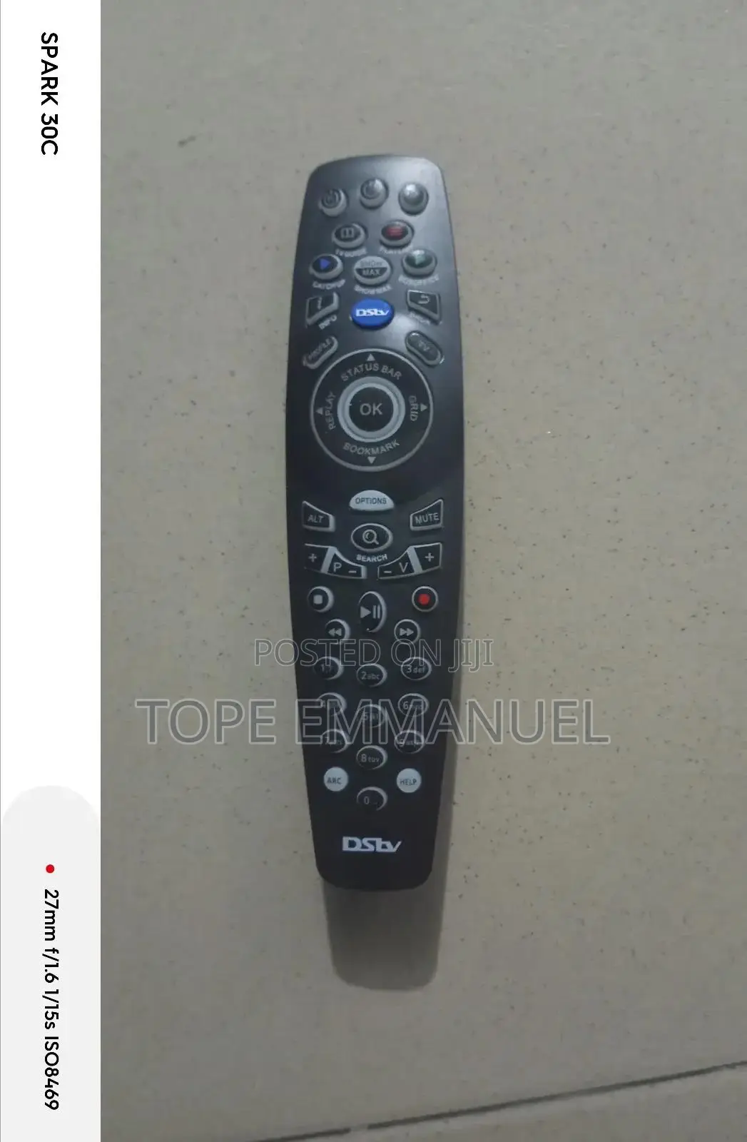 DSTV Explorer A7 Remote Control