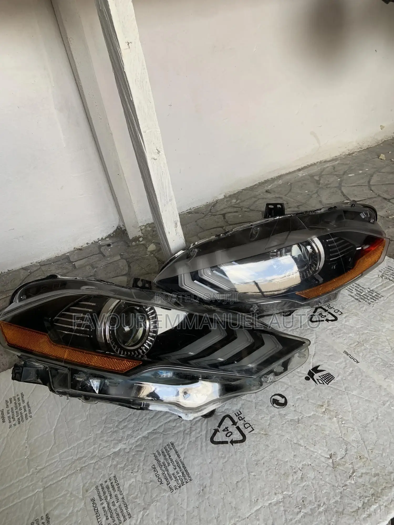 Headlamp Ford Mustang 2018