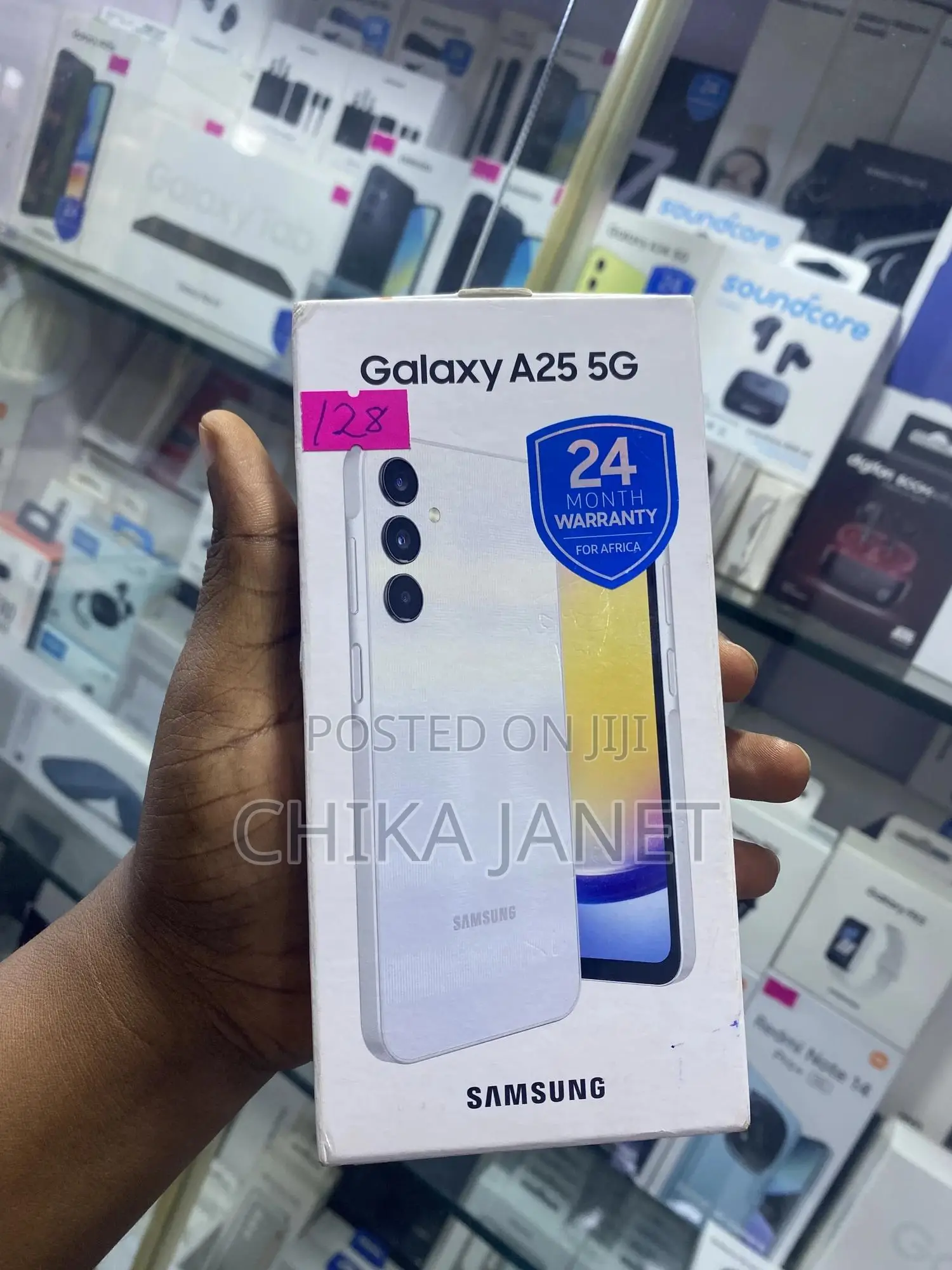New Samsung Galaxy A25 128 GB Silver