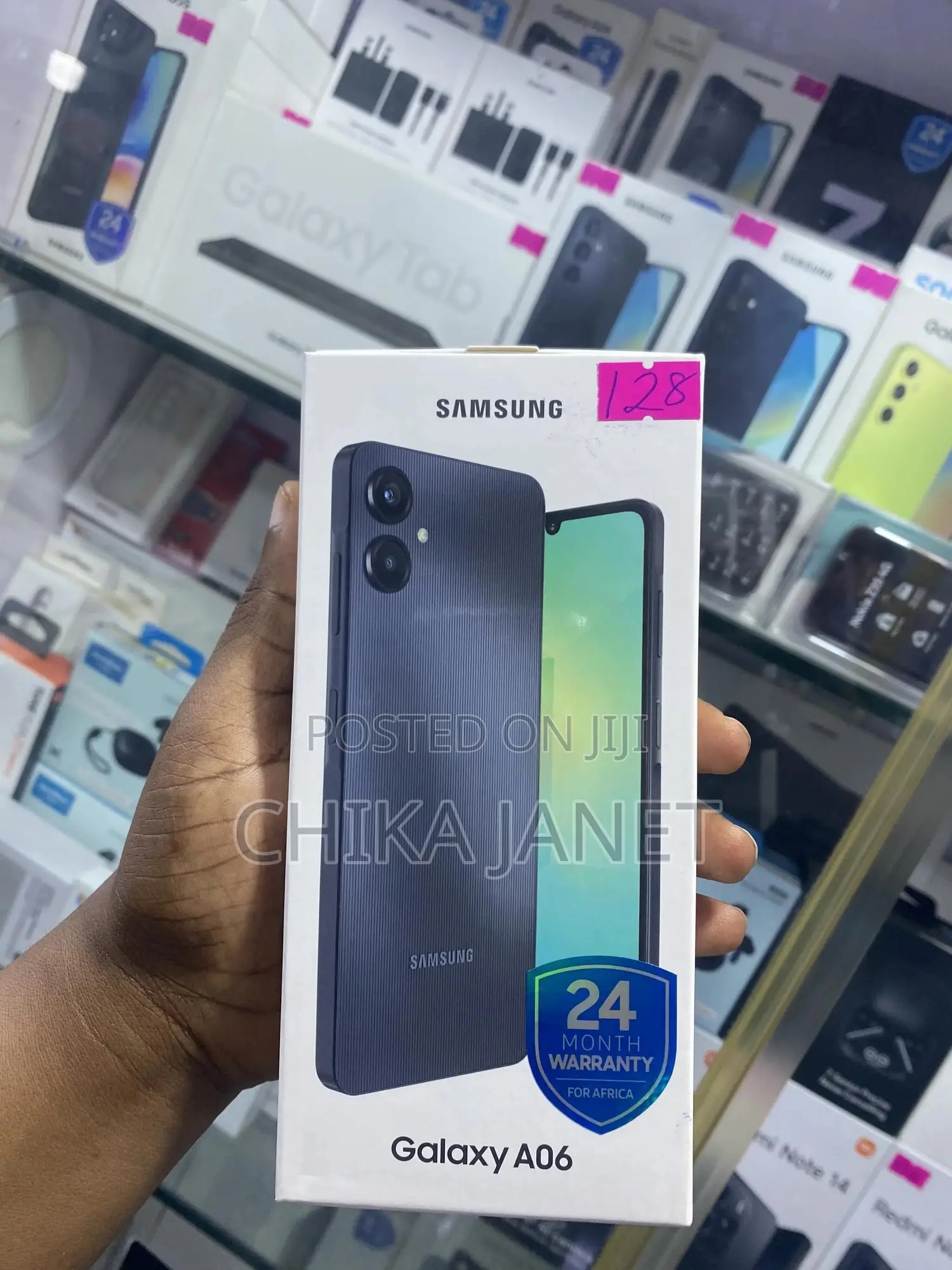 New Samsung Galaxy A06 128 GB Blue