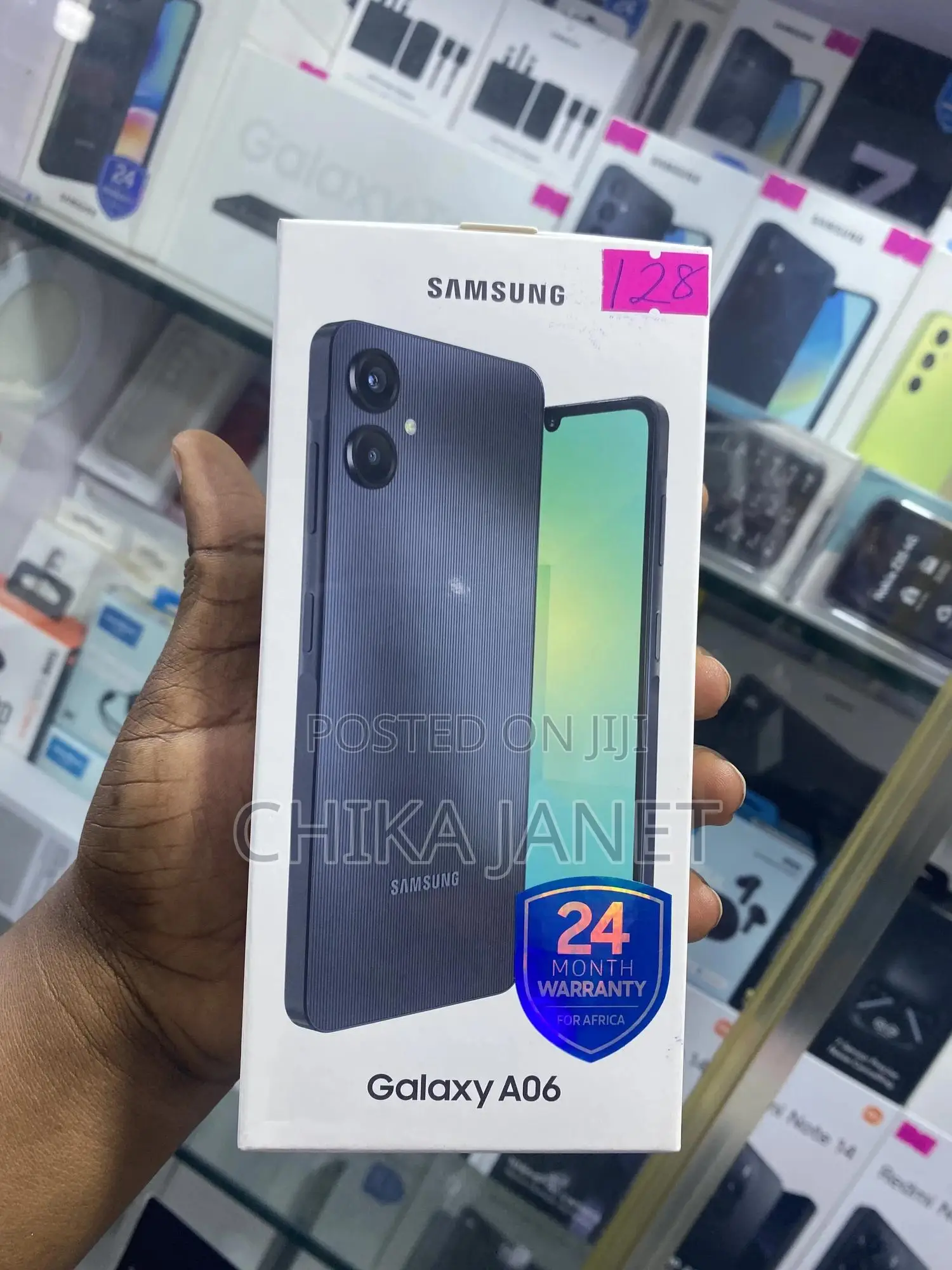 New Samsung Galaxy A06 128 GB Blue