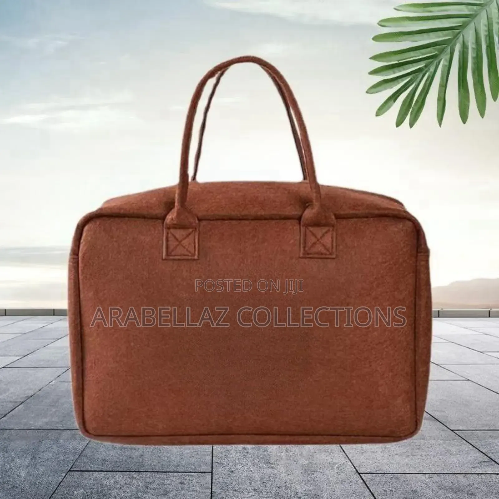 Fashion Traveling Carrier Felt Bag, (Plain )