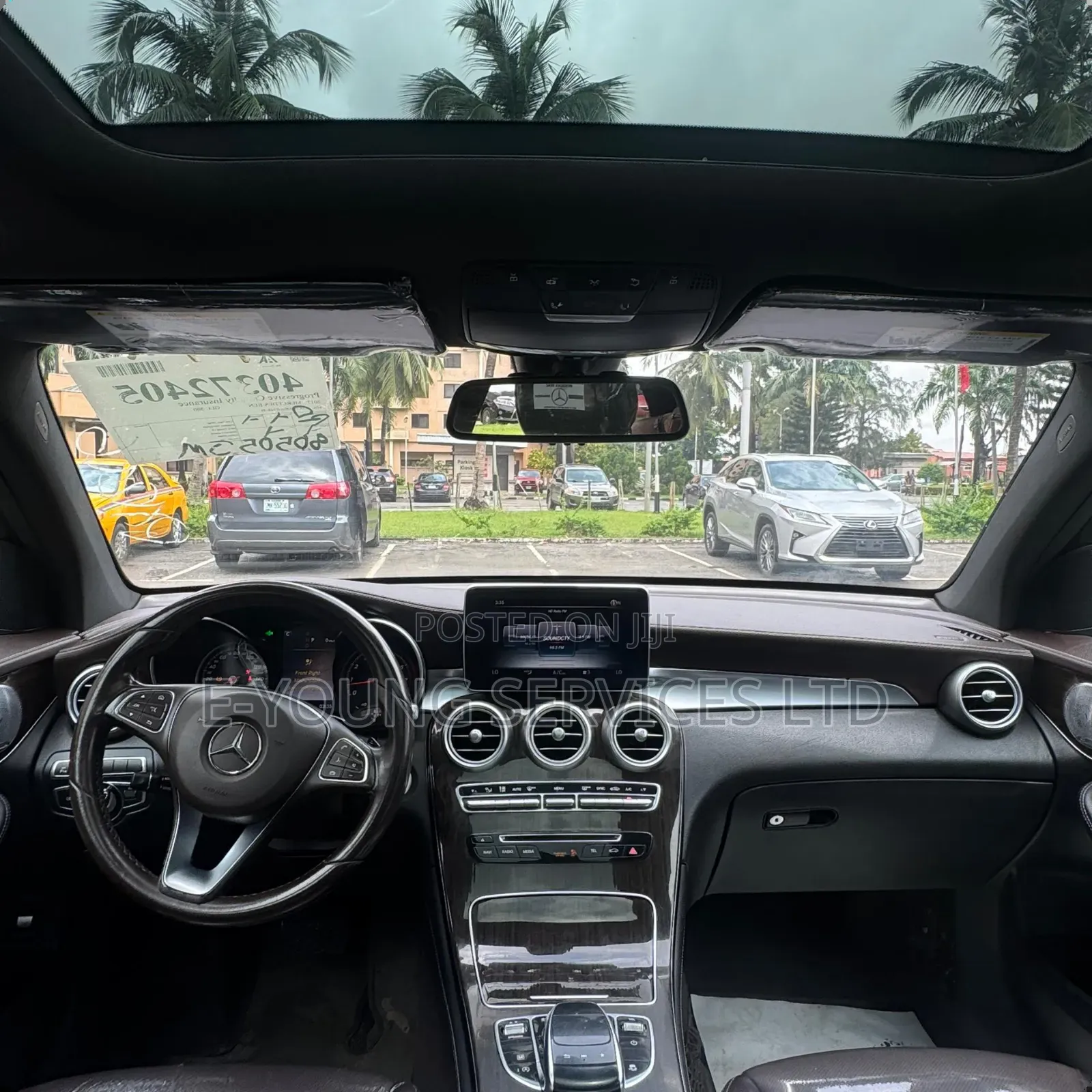 Mercedes-Benz GLC-Class 2017 Brown