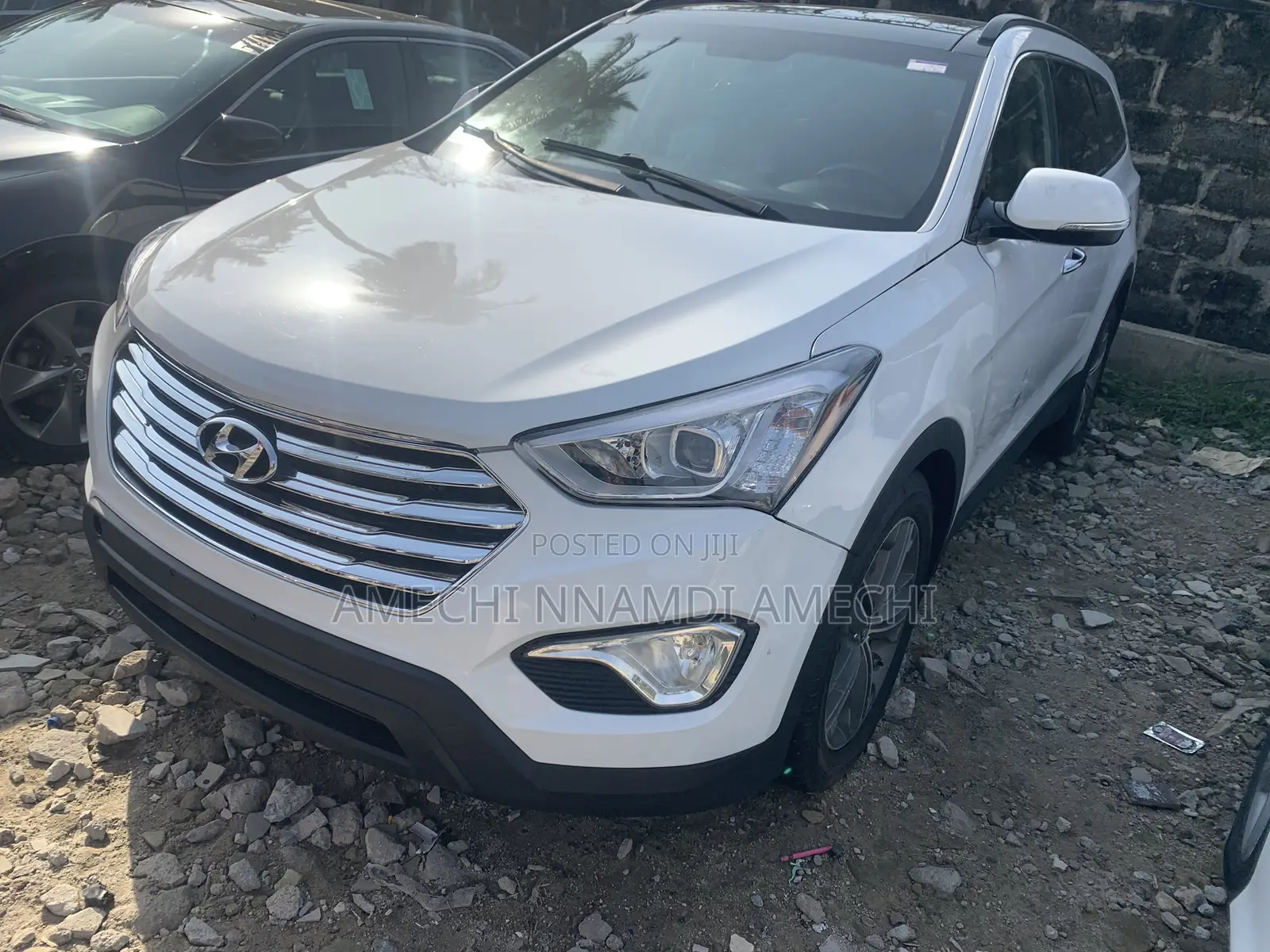 Hyundai Santa Fe Limited 4dr SUV AWD (3.3L 6cyl 6A) 2015 White