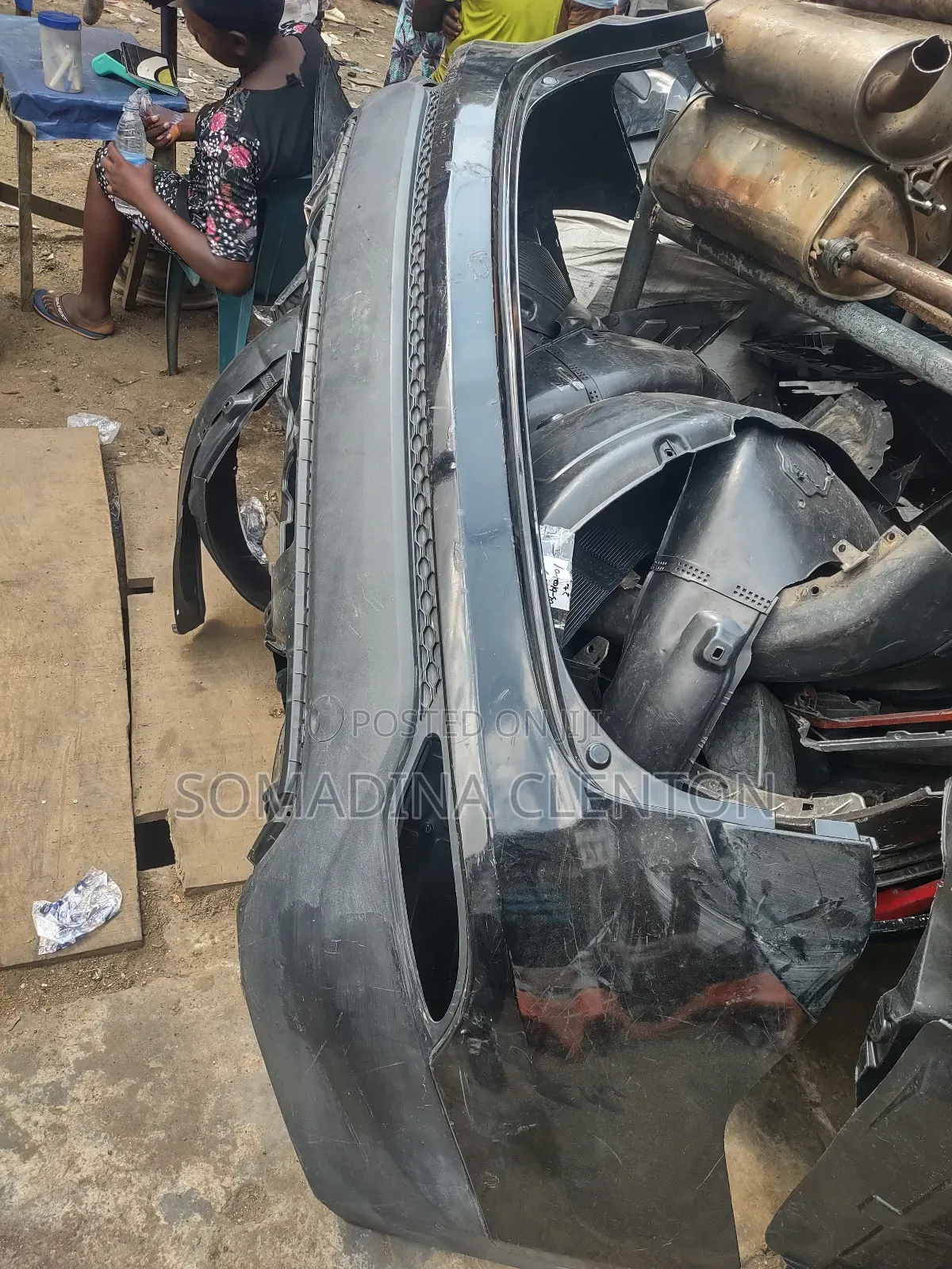 Back Bumper Hyundai Santa Fe 2012