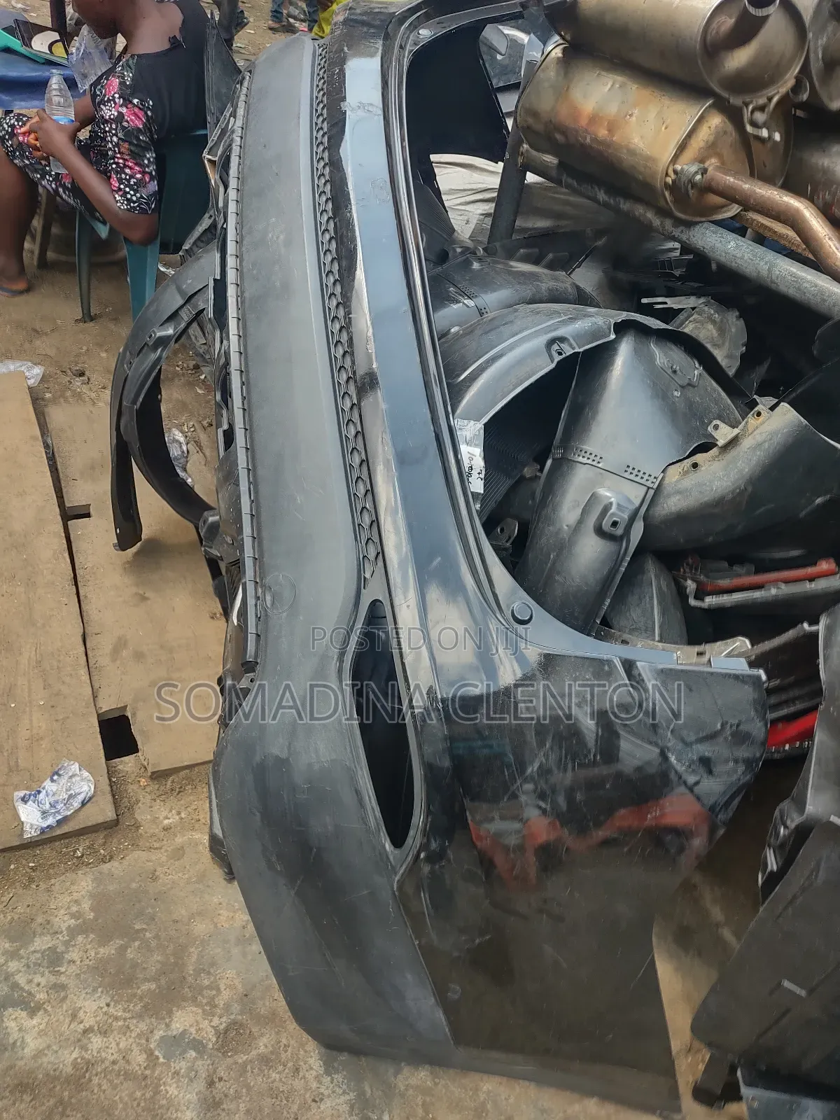 Back Bumper Hyundai Santa Fe 2012