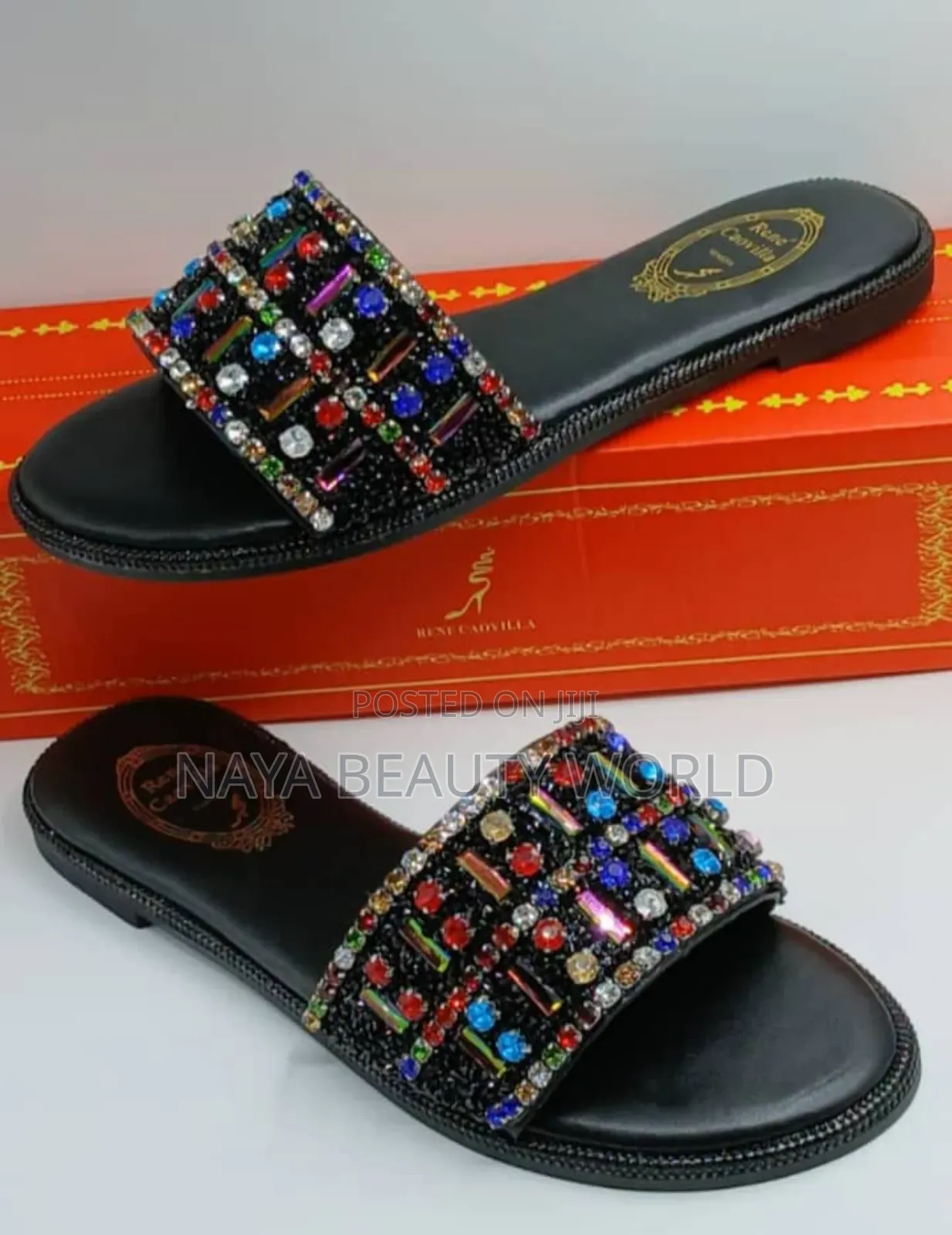 Women Rhinestone Slippers
