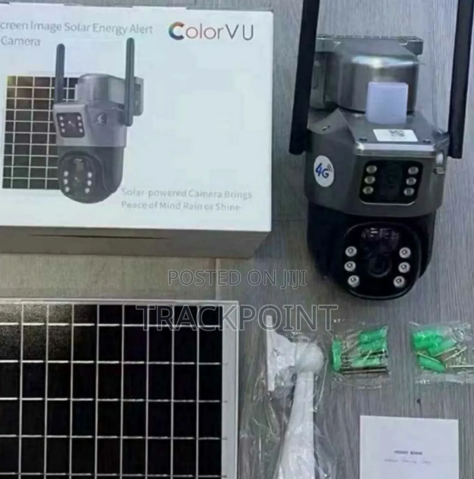 Intelligent Solar Energy Alert PTZ CCTV Camera With Standard
