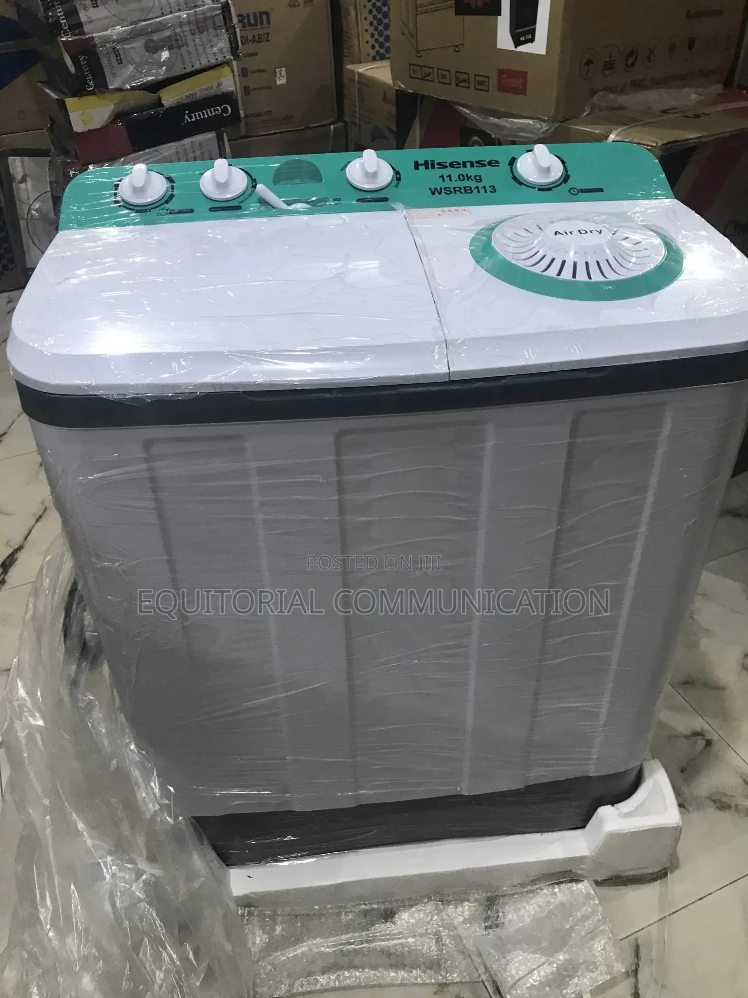 Hisense 11kg Manual Washing Machine - Twin Tub