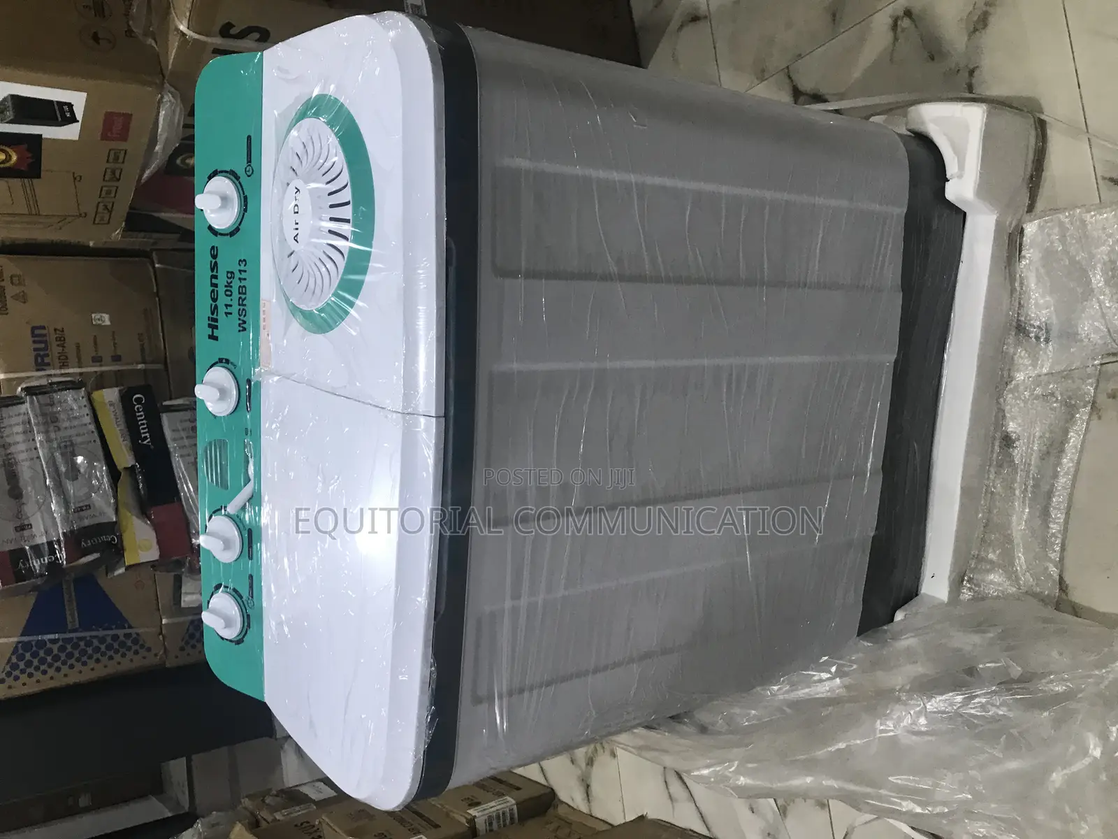 White Hisense 11kg Manual Washing Machine