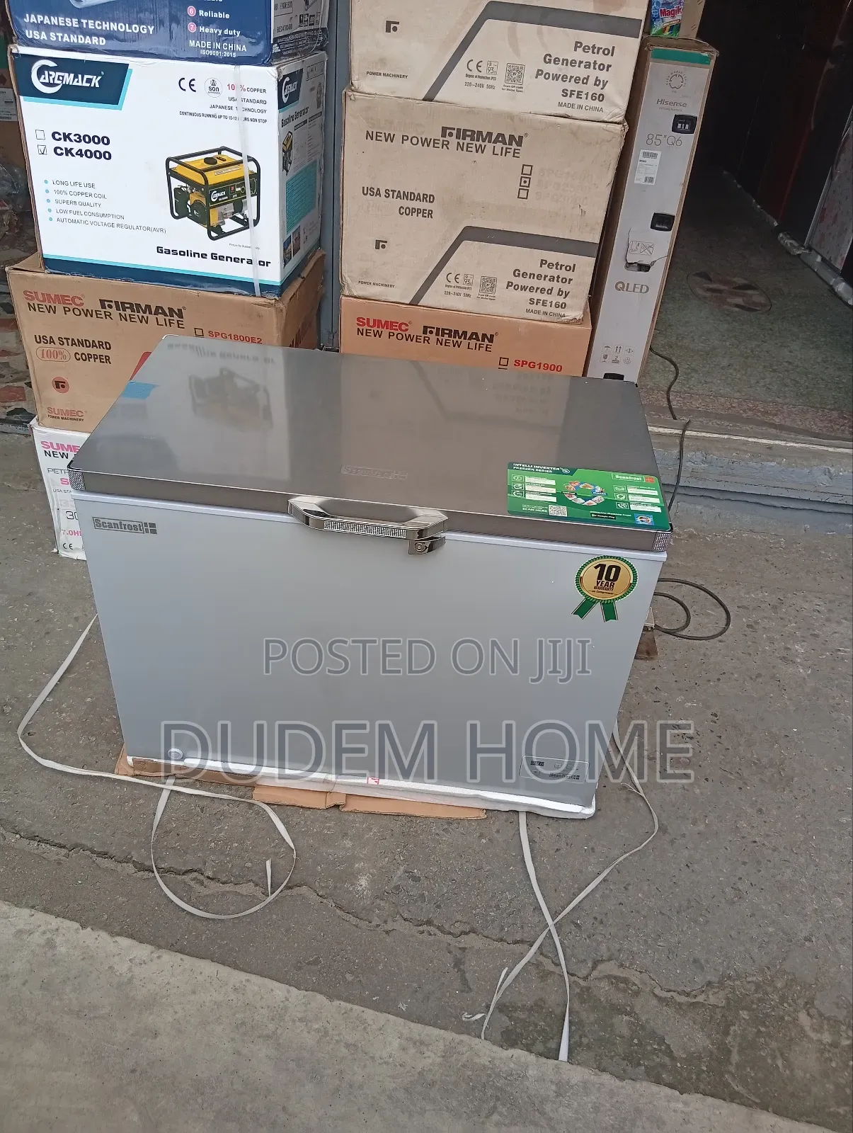 Scanfrost Inverter Chest Freezer (300litre) Sfl300inv
