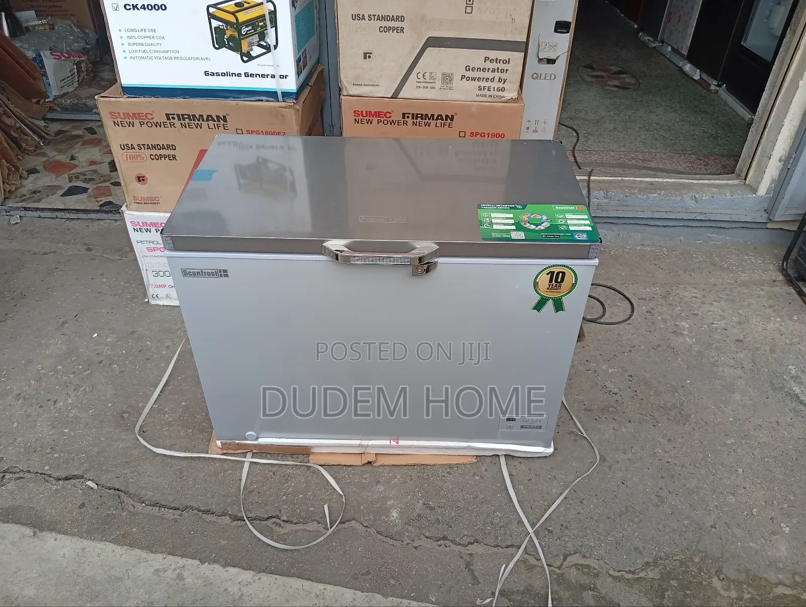 Scanfrost Inverter Chest Freezer (300litre) Sfl300inv