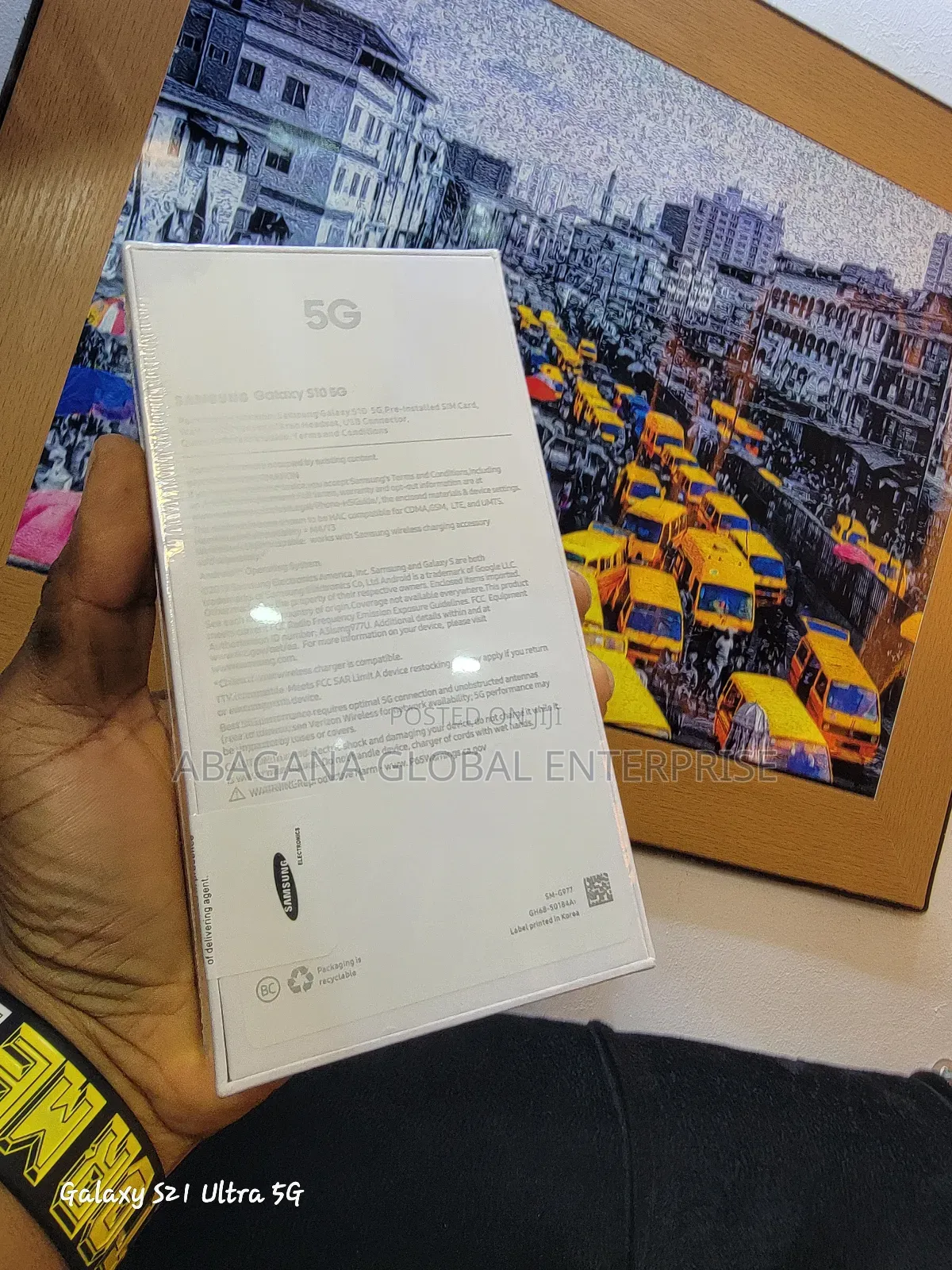 New Samsung Galaxy S10 5G 256 GB Blue