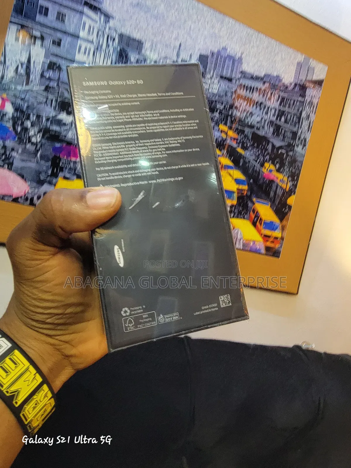 New Samsung Galaxy S20+ 5G 128 GB Purple