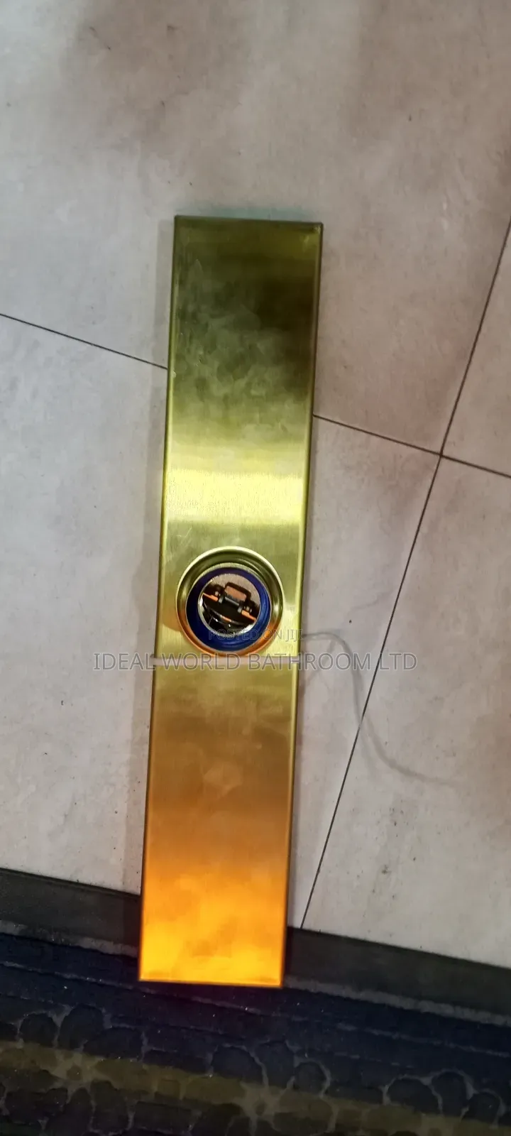 40cm Gold Floor Drain