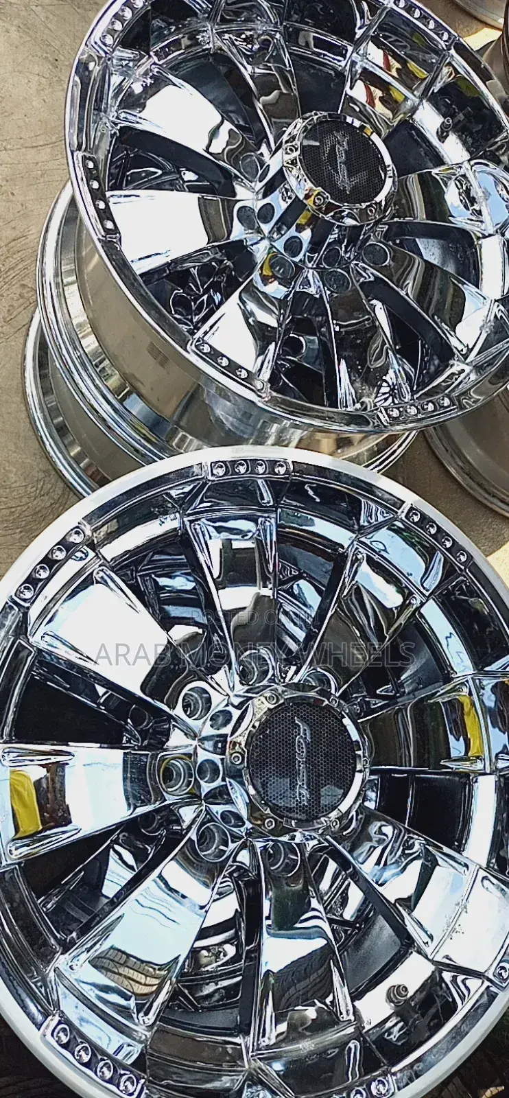 Higher Quality Standard Chrome Alloy Wheels Available 20 Inch