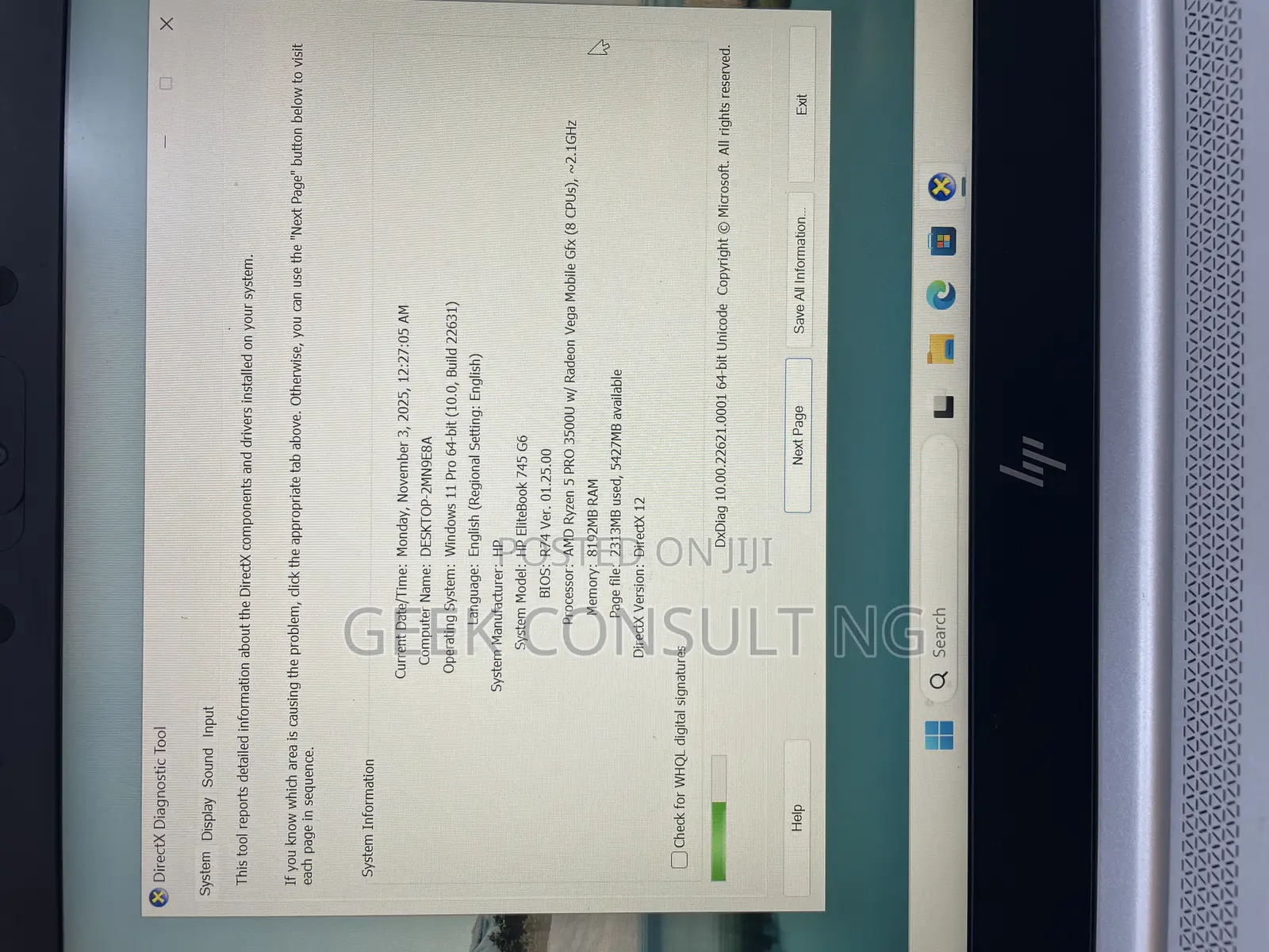 Laptop HP EliteBook 745 G6 8GB AMD Ryzen 5 SSD 256GB