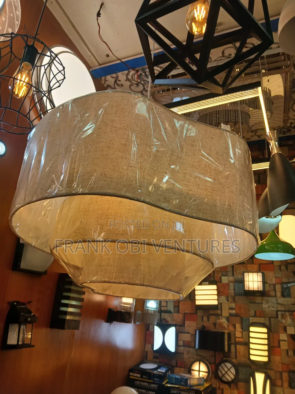 Living Room Drop Lights.