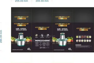 4liters Mr Steel Food Processor