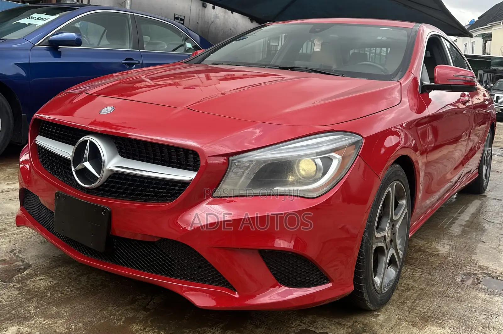 Mercedes-Benz CLA-Class CLA 250 4MATIC Sedan 2015 Red