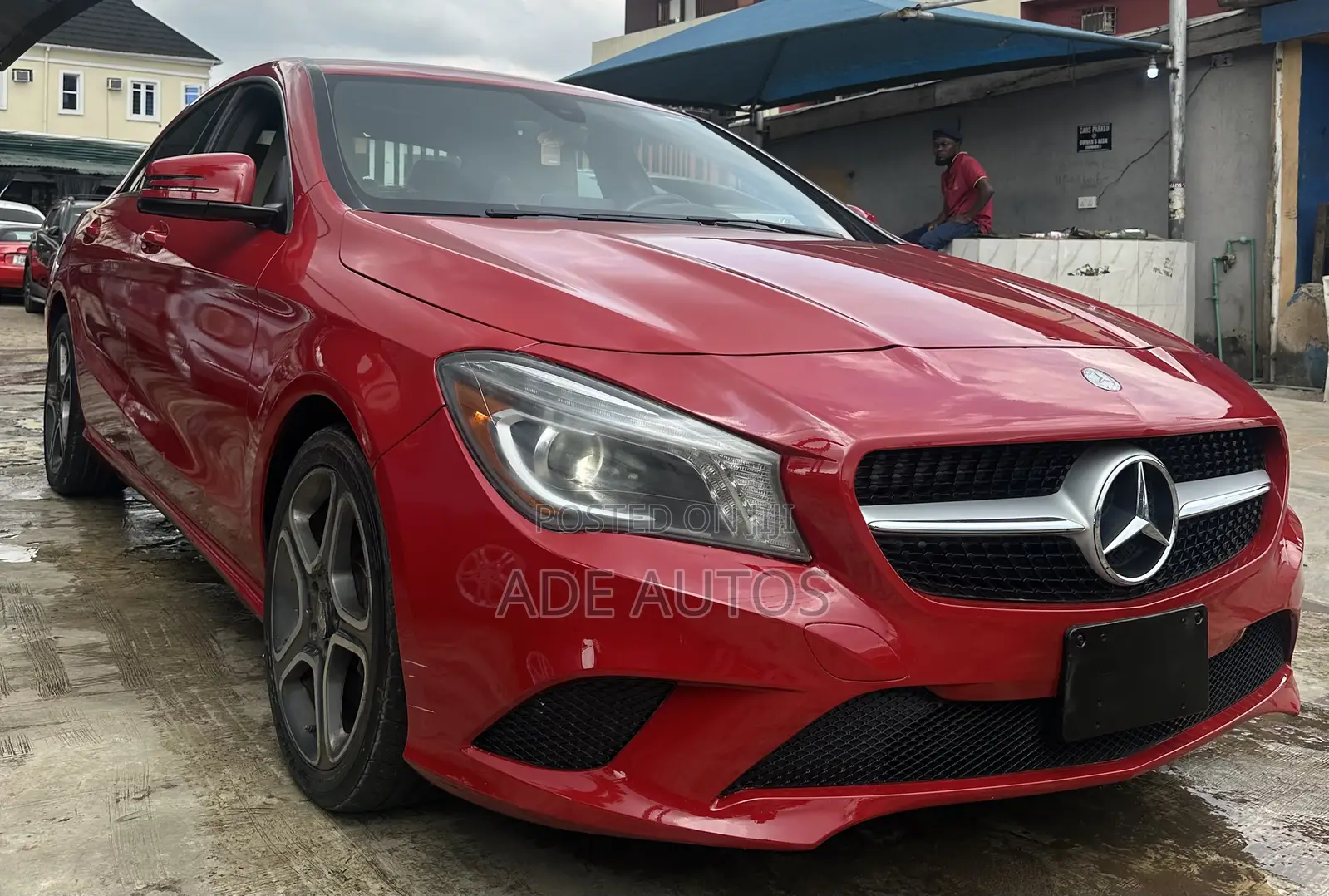 Mercedes-Benz CLA-Class CLA 250 4MATIC Sedan 2015 Red