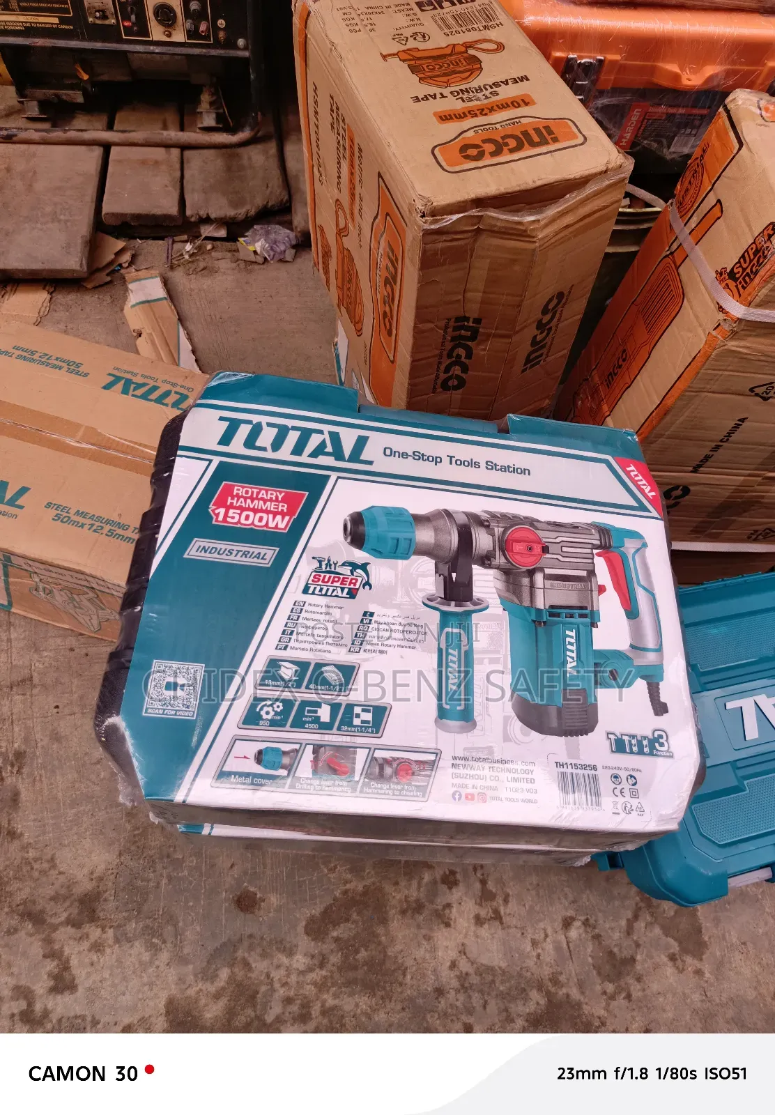 Multifunctional Total Rotary Hammer