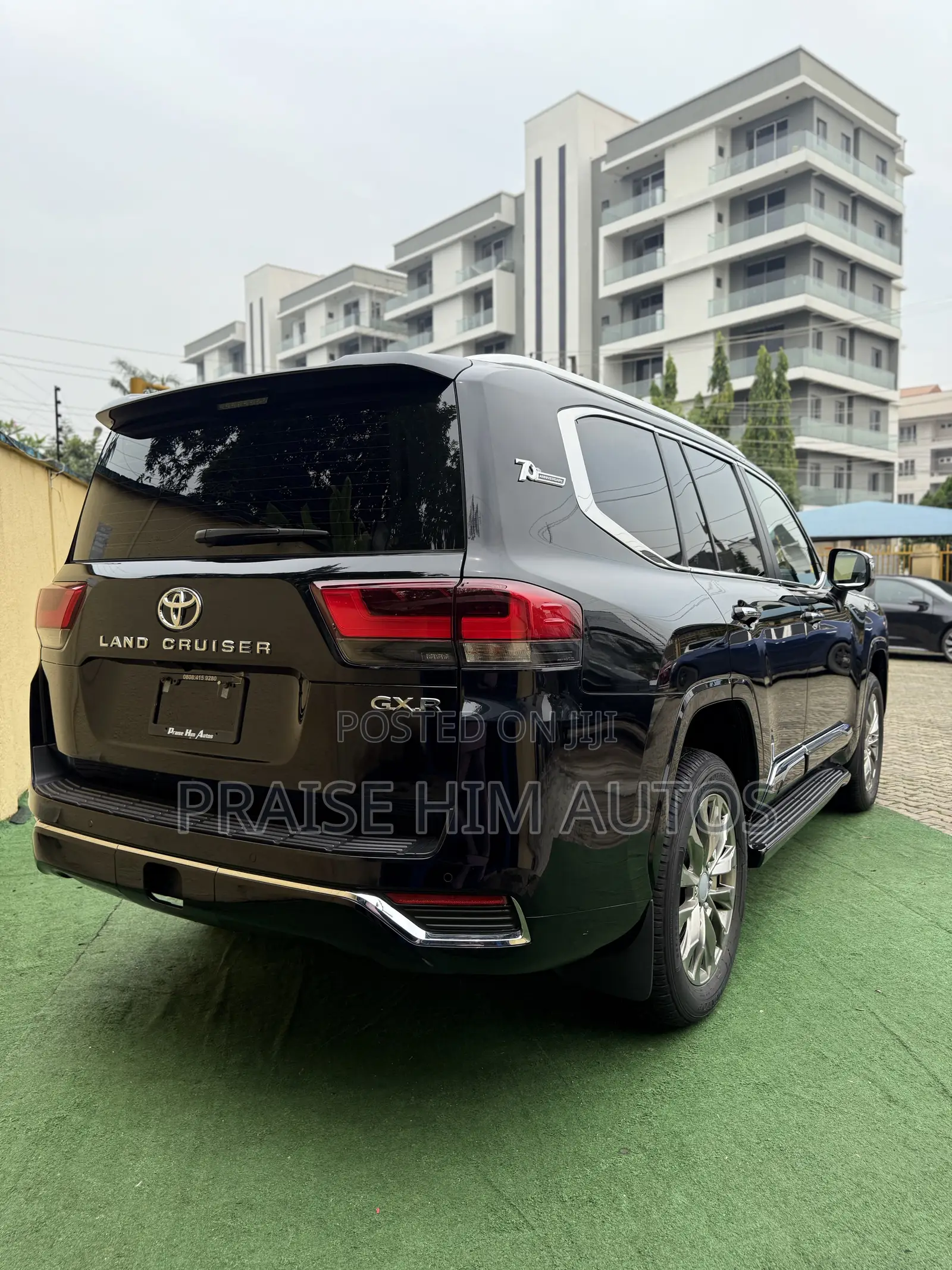 New Toyota Land Cruiser 2025 Black