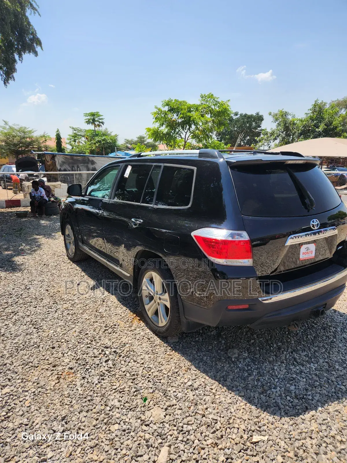 Toyota Highlander Limited 3.5l 4WD 2013 Black