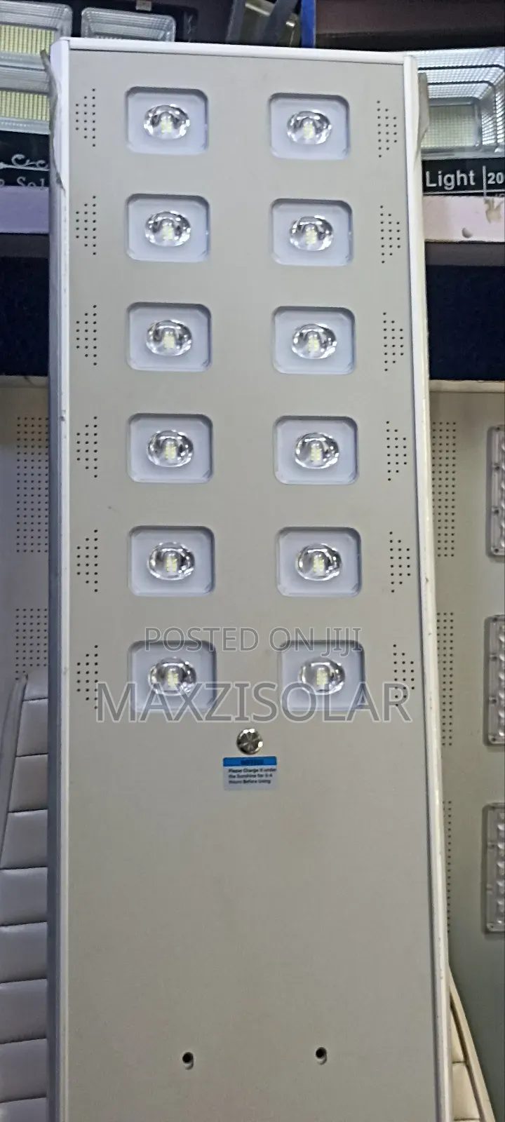 100watts Wakatek All In One Solar Street Light