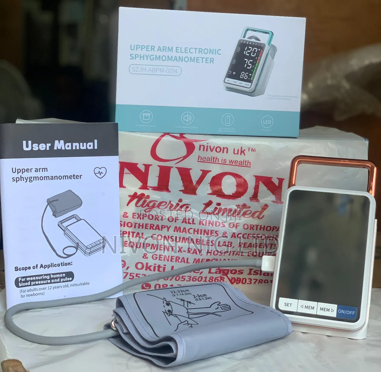 Rechargeable Blood Pressure Monitor