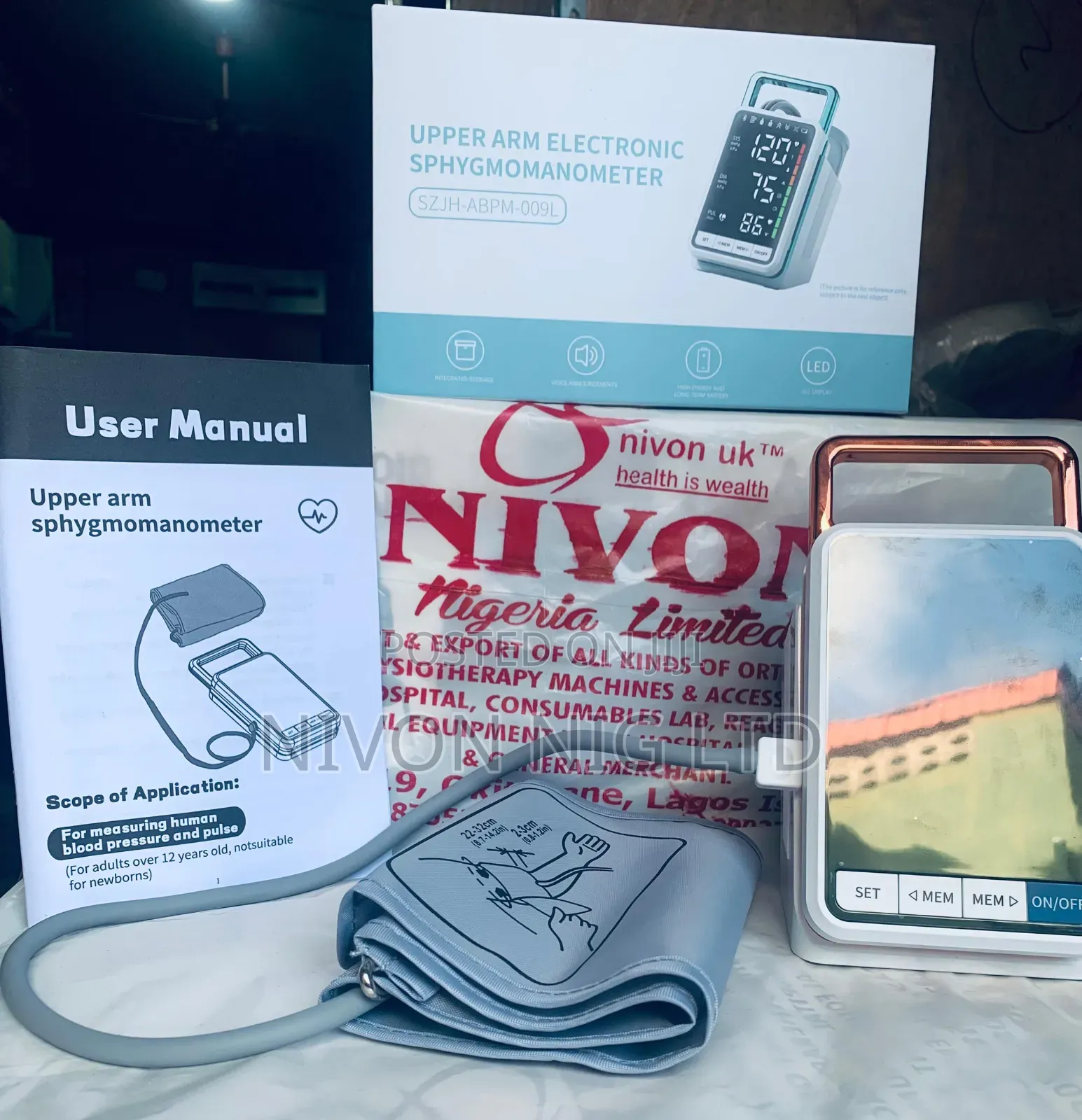 Rechargeable Blood Pressure Monitor