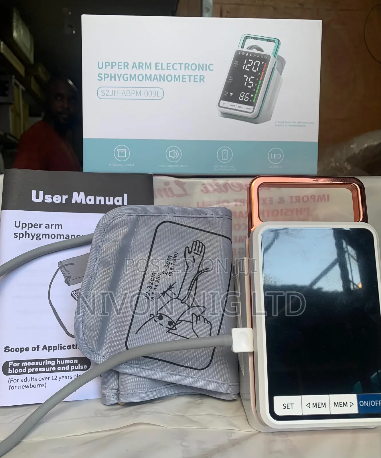 Rechargeable Blood Pressure Monitor