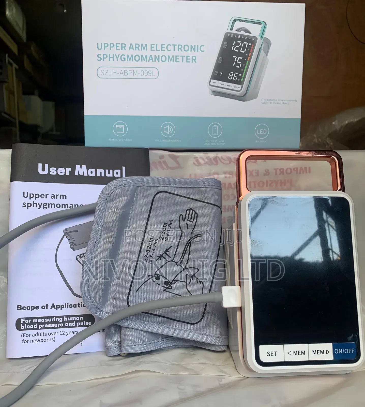 Rechargeable Blood Pressure Monitor