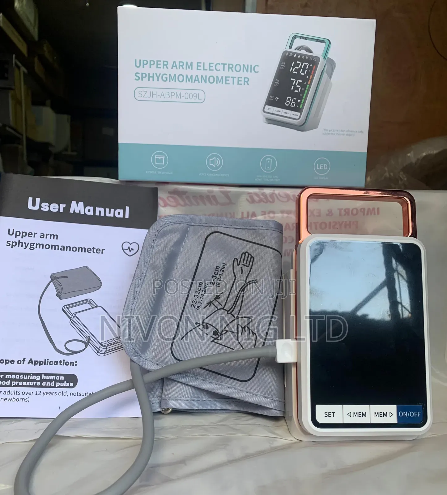 Rechargeable Blood Pressure Monitor