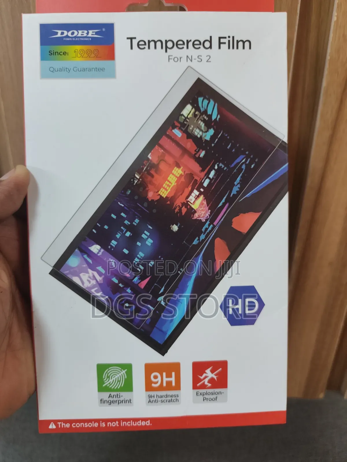 Dobe Tempered Film for Nintendo Switch 2 Screen Protector