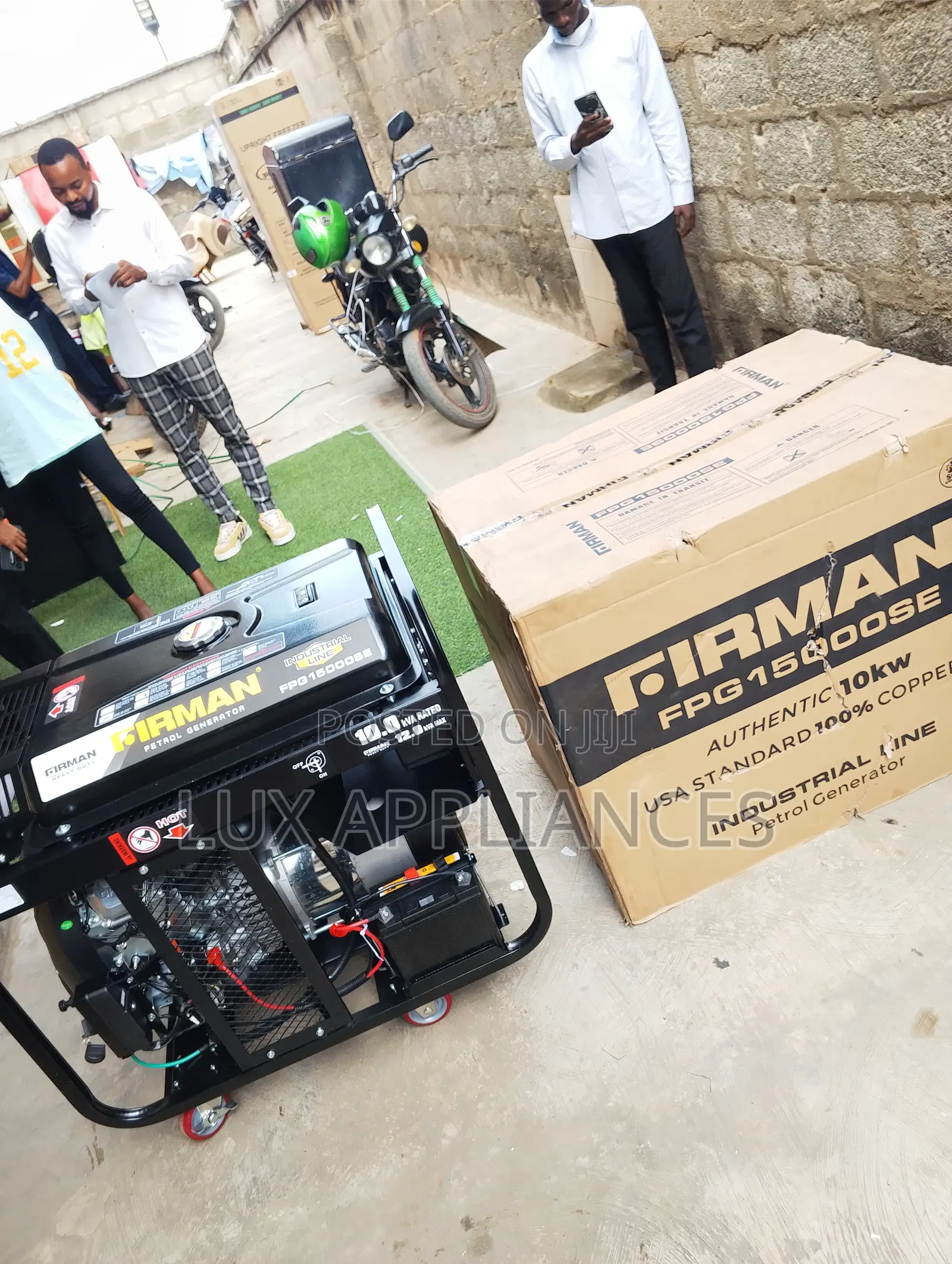 Firman 10kva Electric Start Generator - Fpg15000se